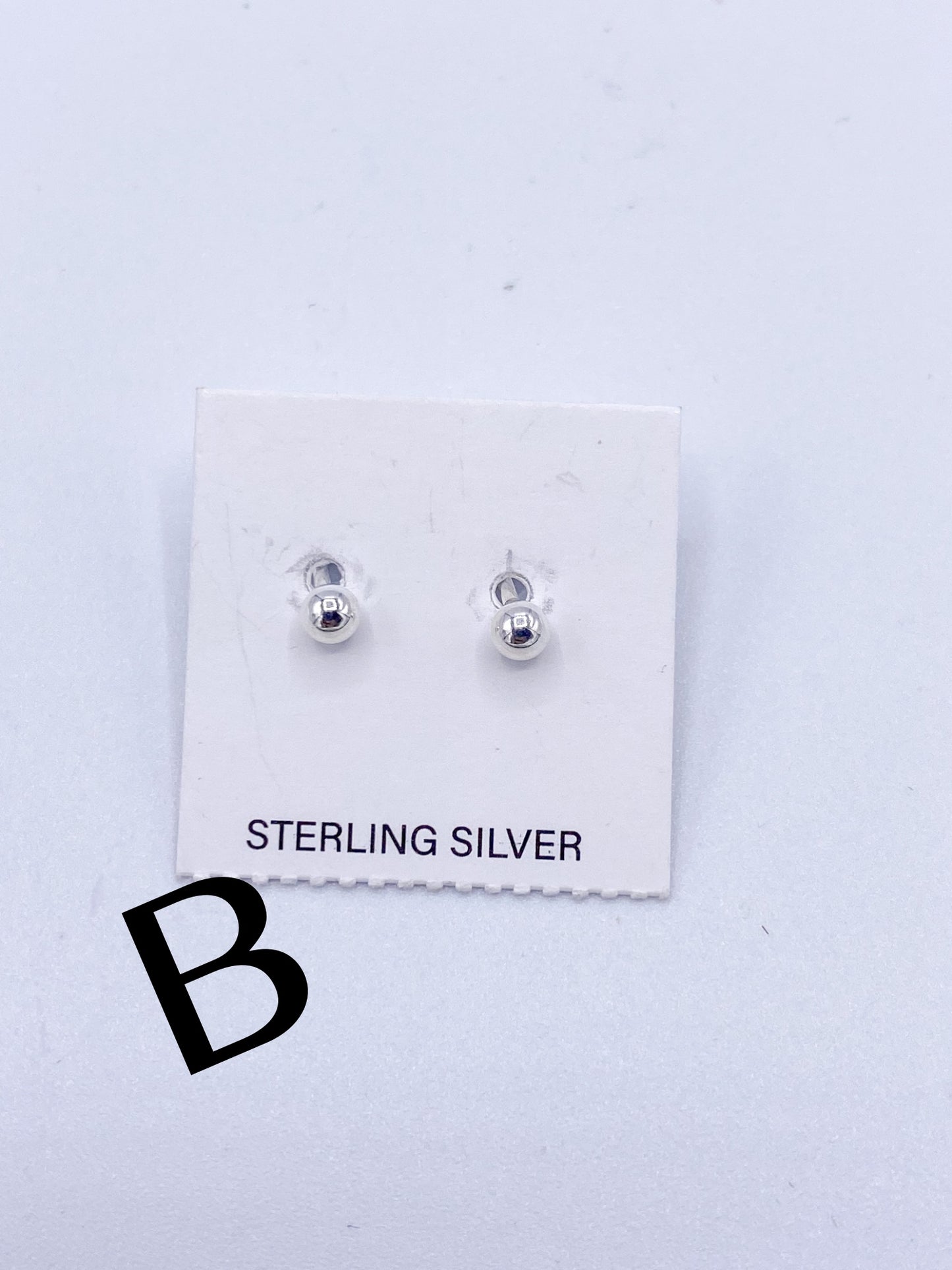 Studs Mix Round 2-Solid Sterling Silver