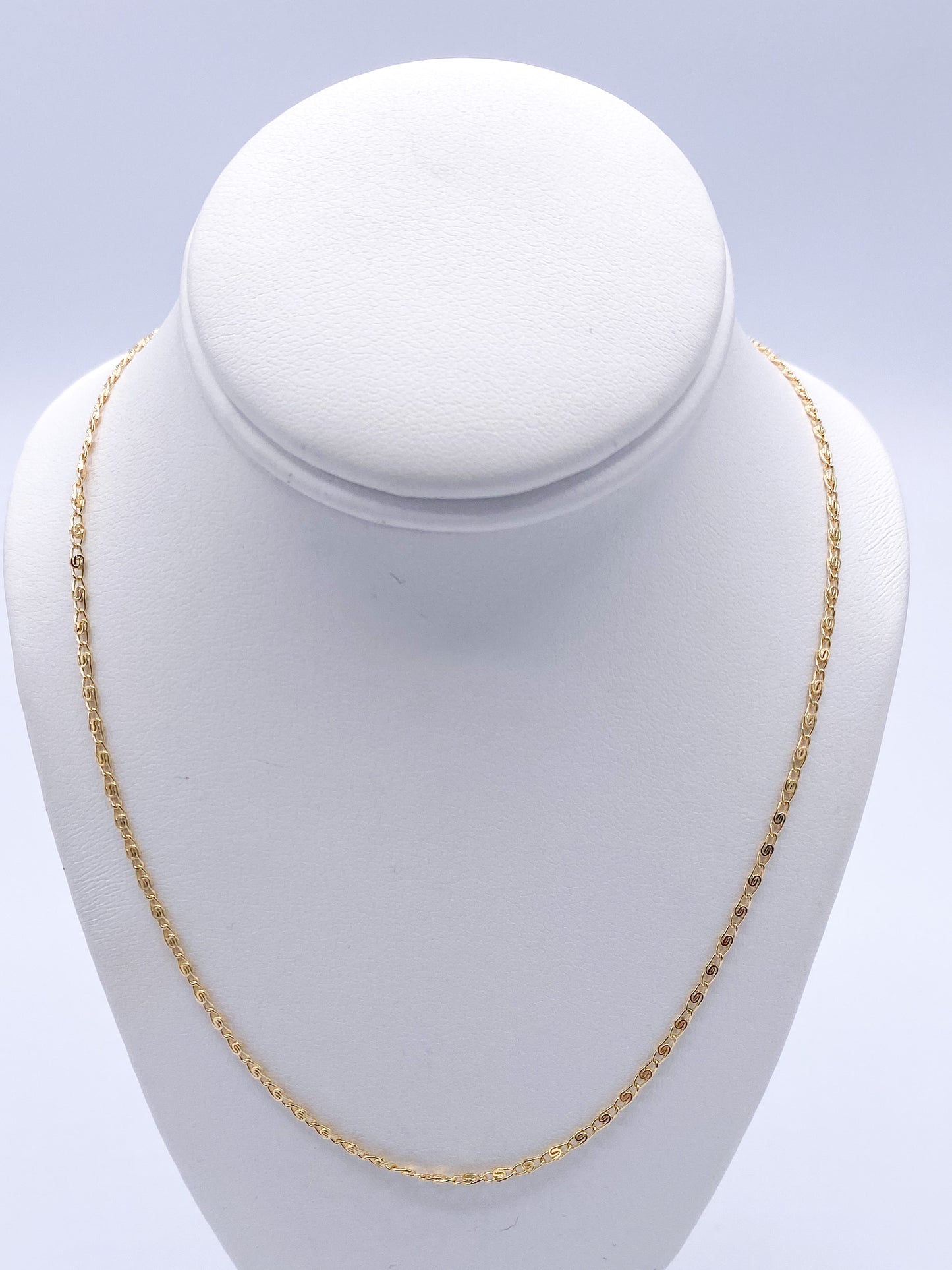Dainty Long Necklace-18k Gold Filled