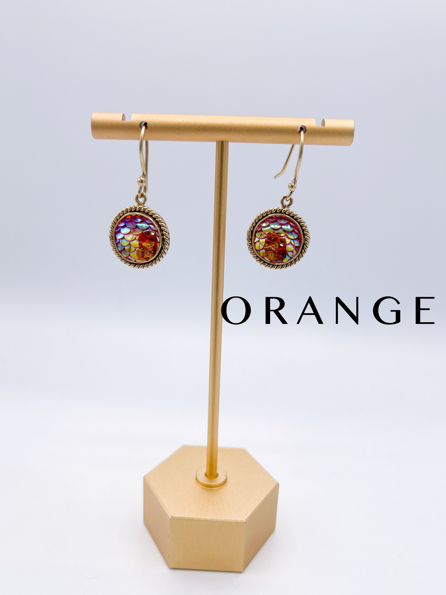 Mermaid Dangles W Rope Bezel-Alchemia