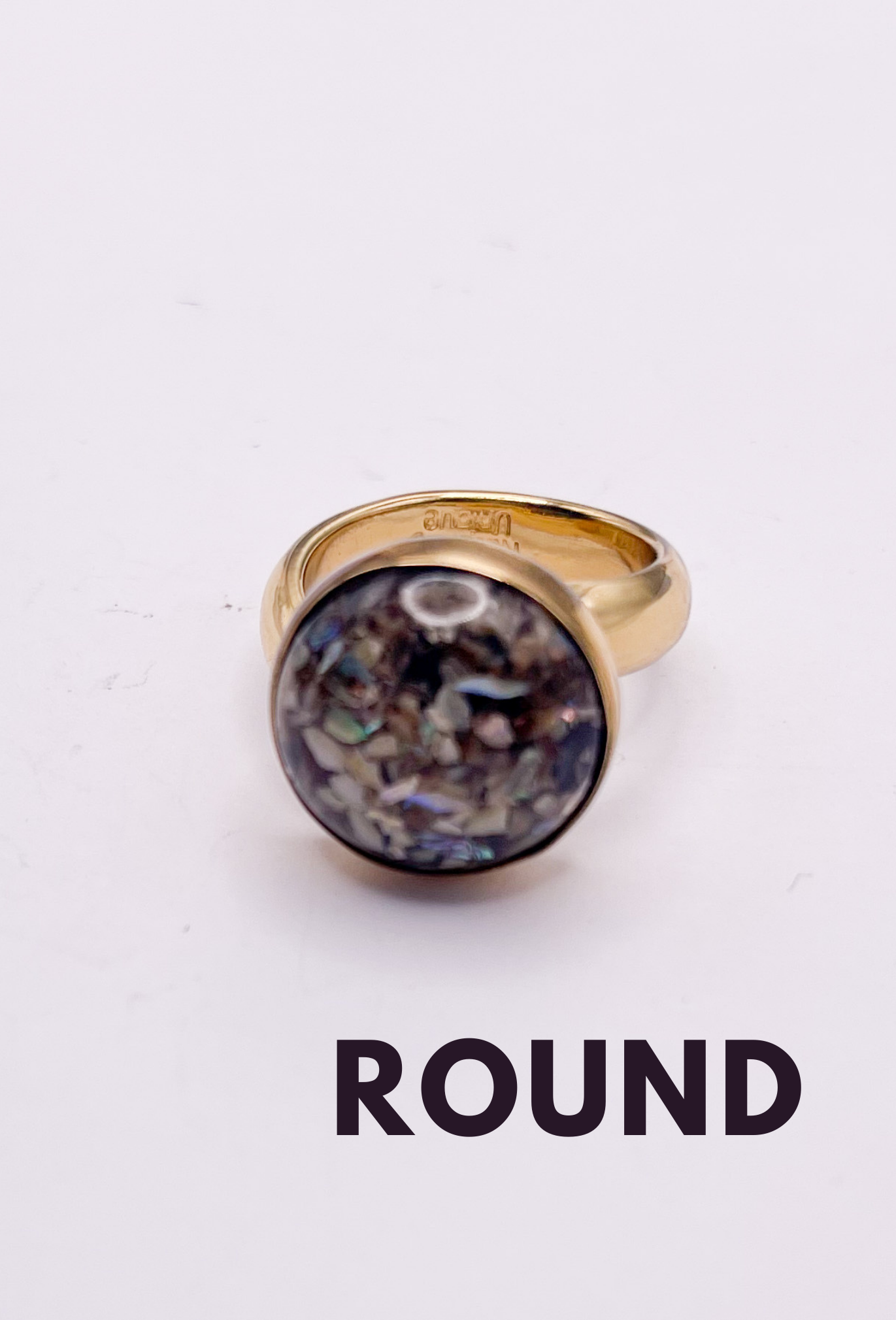 Opal Resin Adjustable Ring - Alchemia