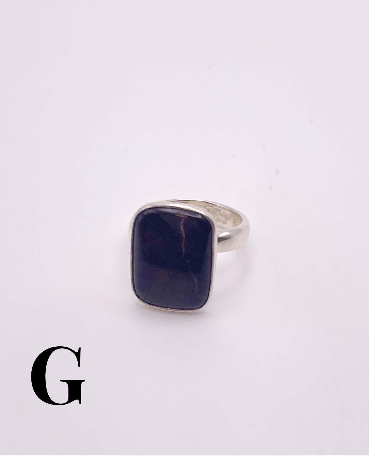 Dainty Jasper Mix Adjustable Ring-Solid Sterling Silver