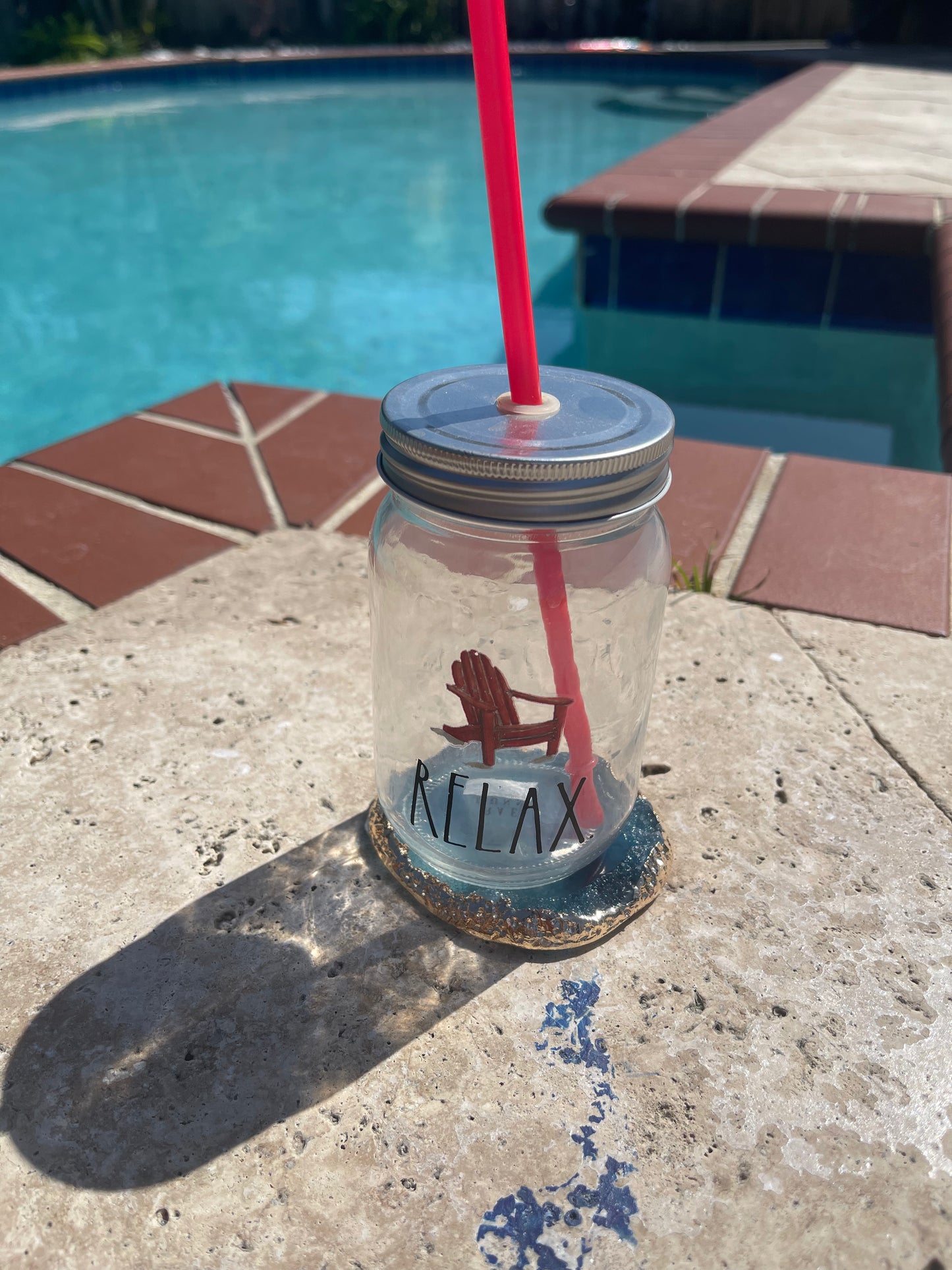 Synthetic Agate Coaster