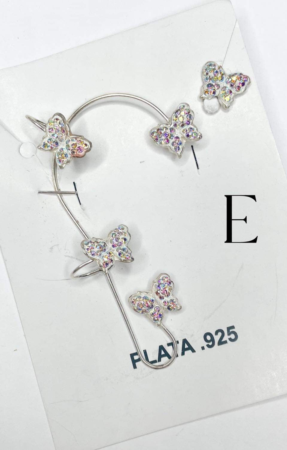 Moasic Ear Cuff Solid Sterling Silver
