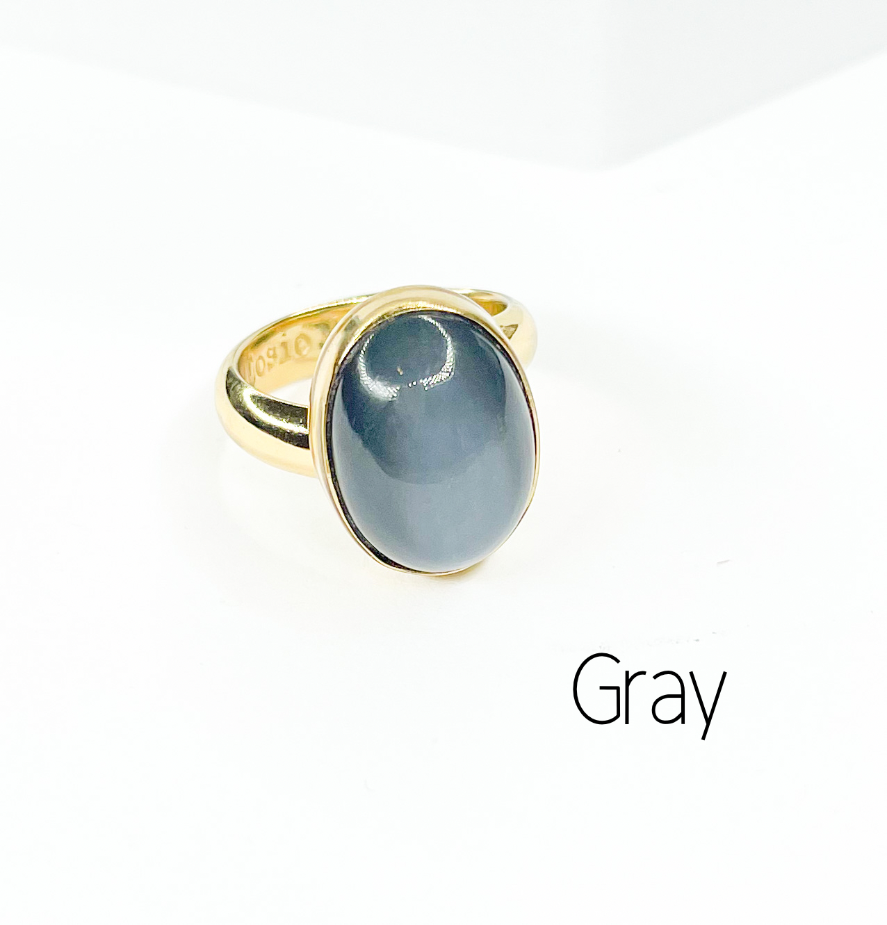 Cats Eye Jade Faceted Ring-Alchemia