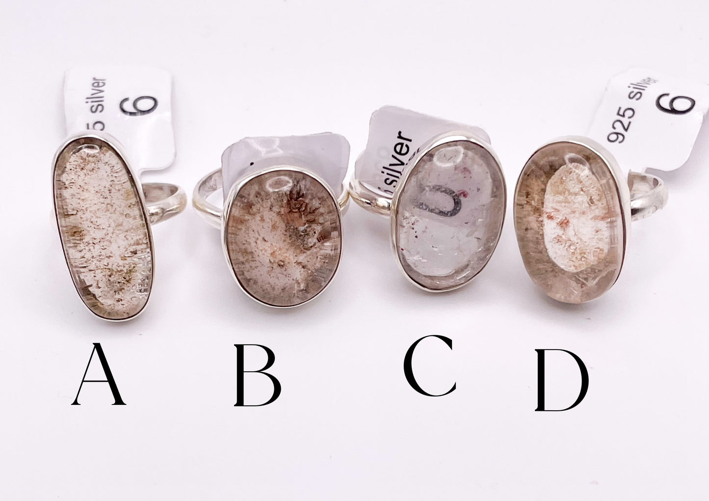 Lodalite Ring-Solid Sterling Silver