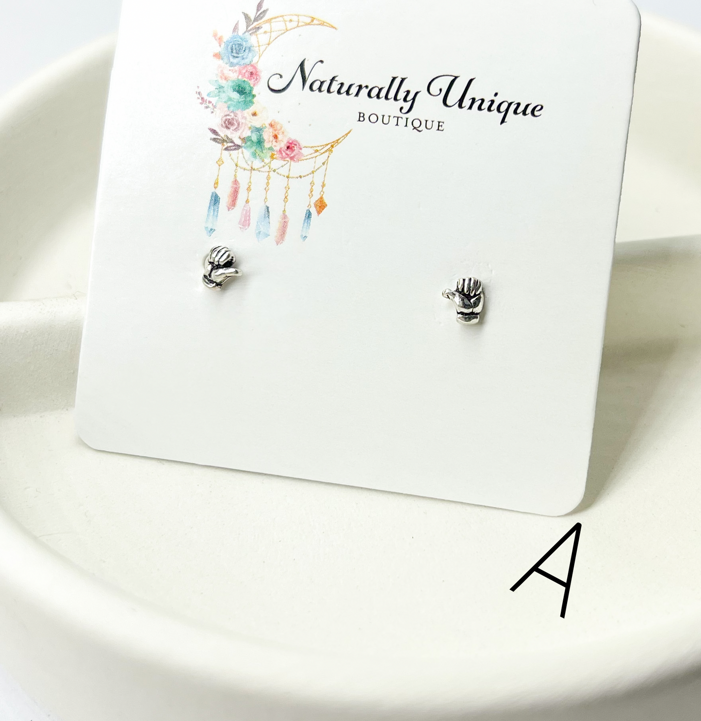 Studs Mix Round 1-Solid Sterling Silver