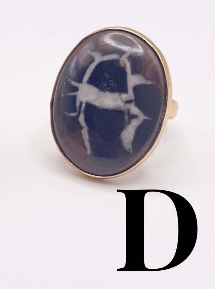 Natural Stones Adjustable Rings- Alchemia