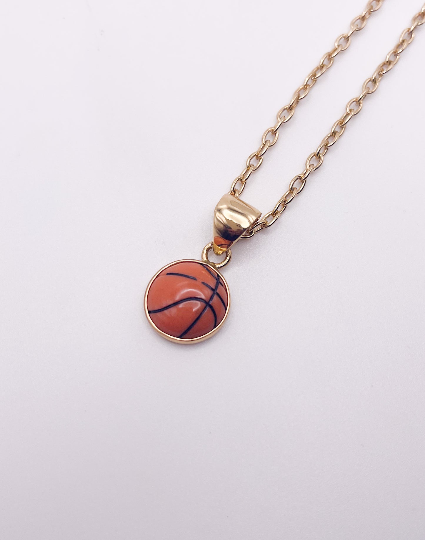 Basketball Resin Pendant- Alchemia