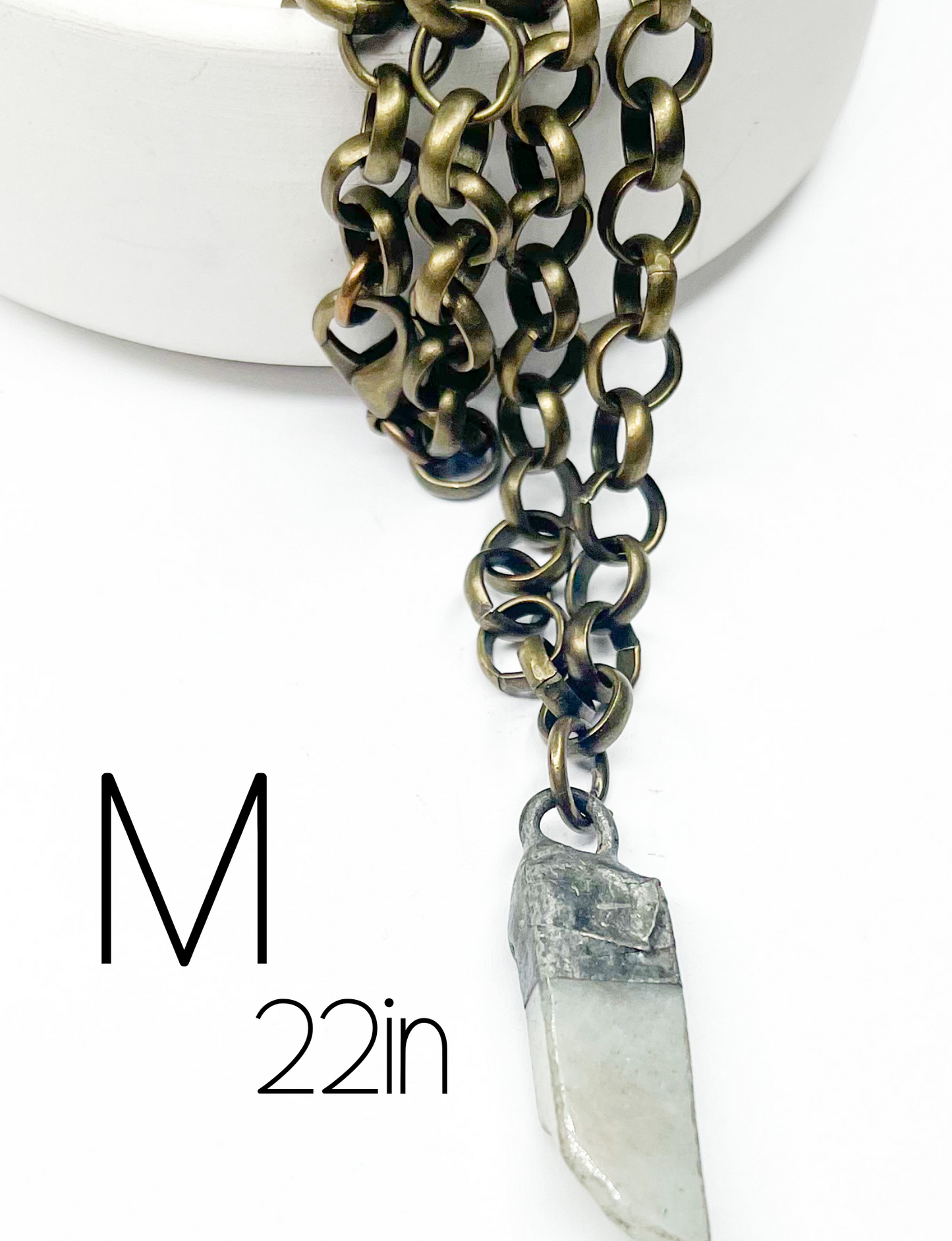Stunning Round Of Grunge Necklace-Boho Grunge