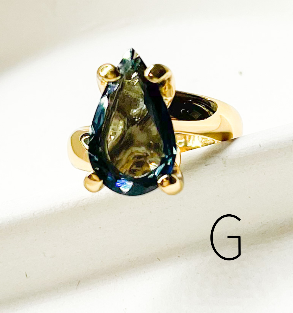 London Blue Topaz Adjustable-Alchemia