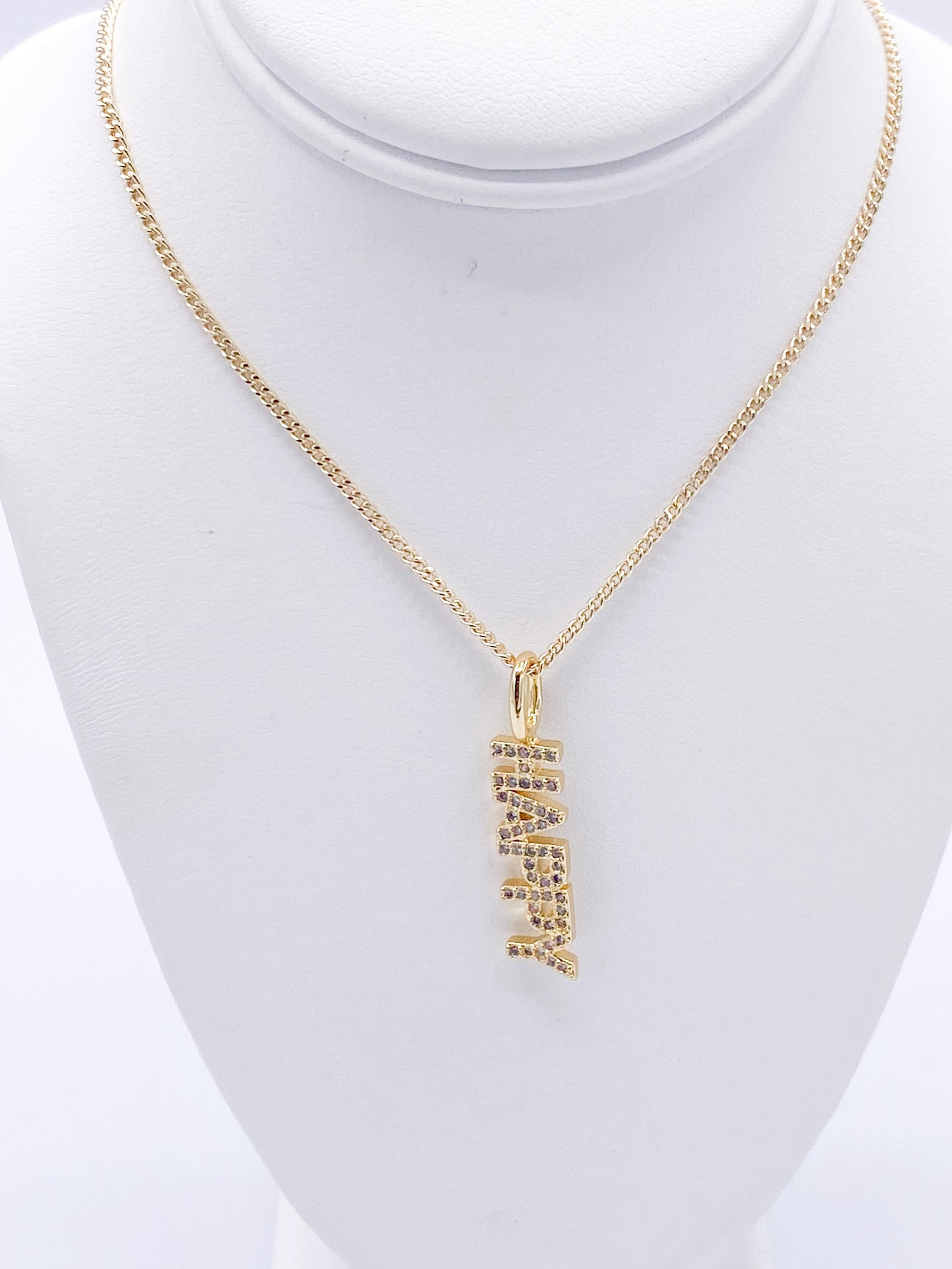Happy Necklace-18k Gold filled