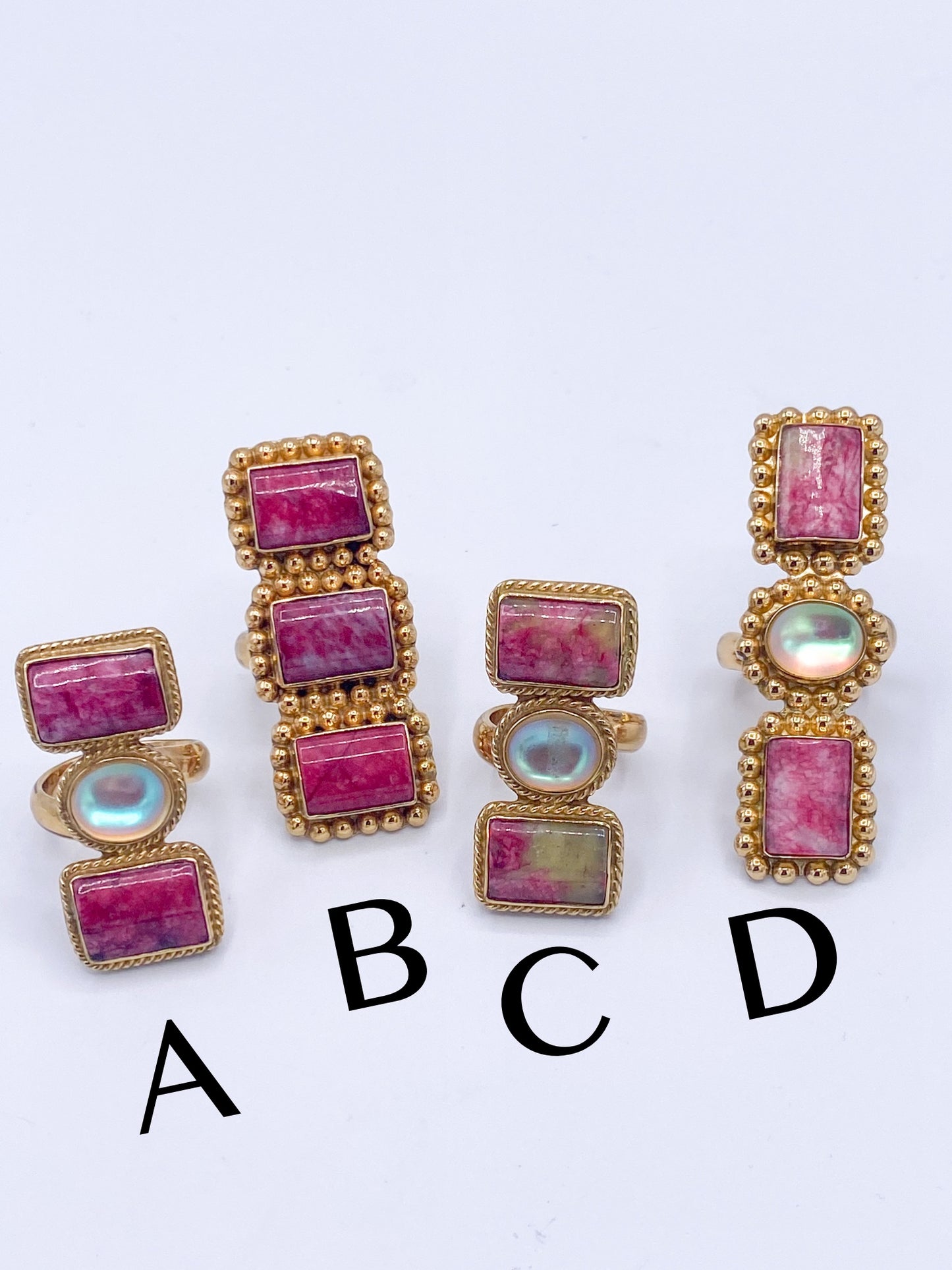 Variety of Crawler Adjustable Ring-Alchemia