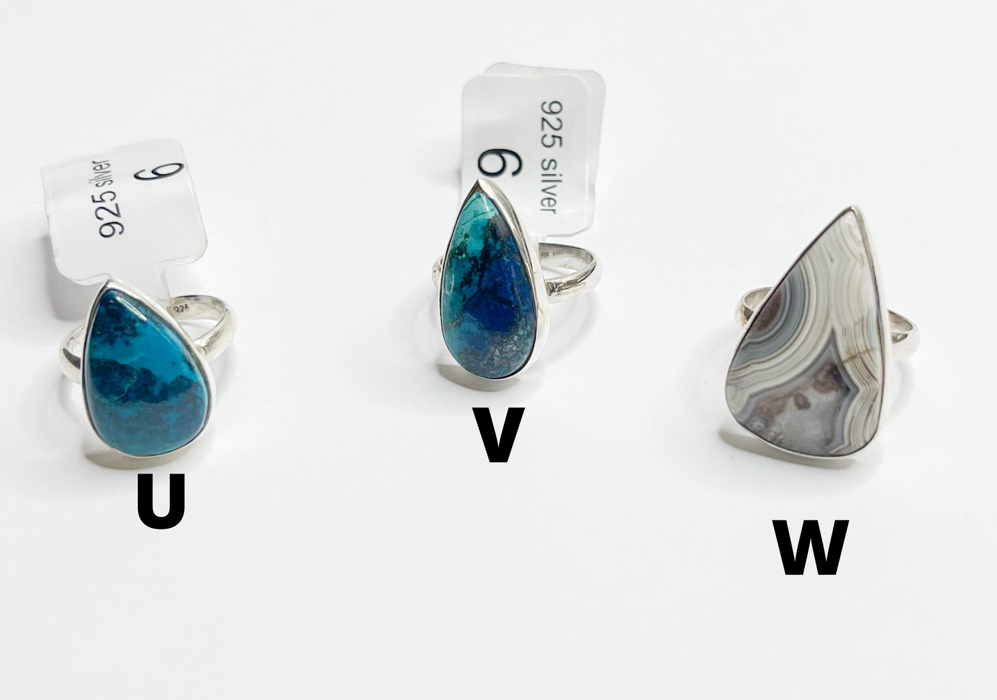 Mix Of Sized Adjustable Ring-Solid Sterling Silver
