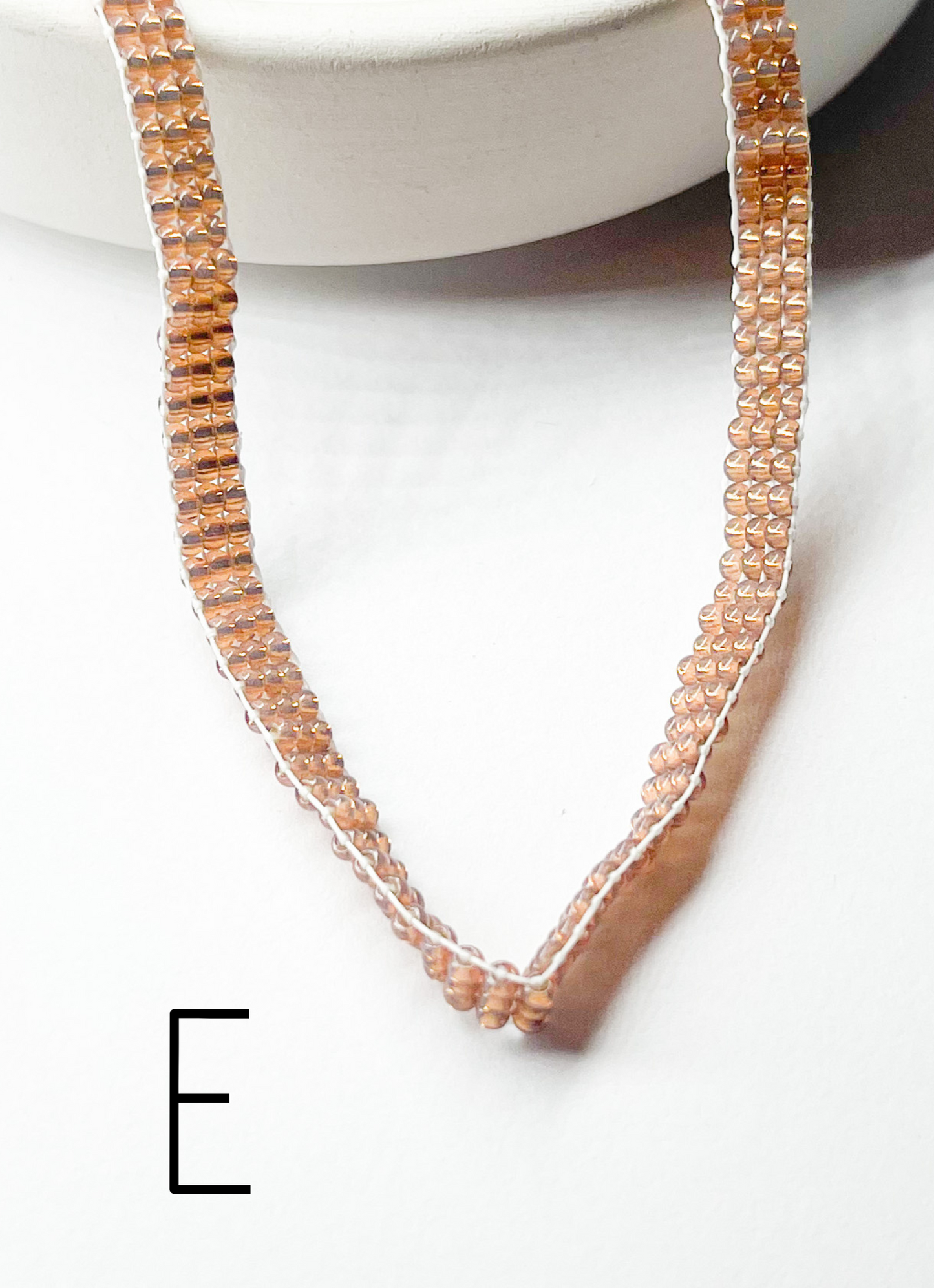 Choker Glass Bead Necklace