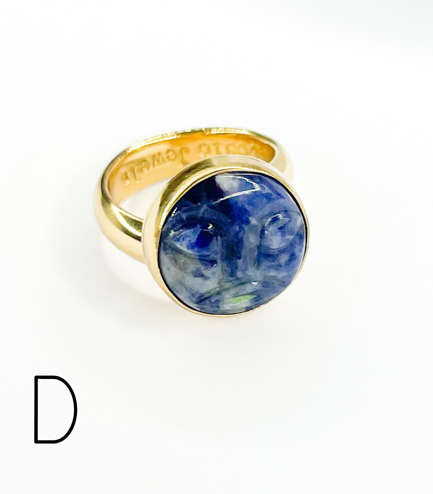 Polka Dot Face Ring-Alchemia