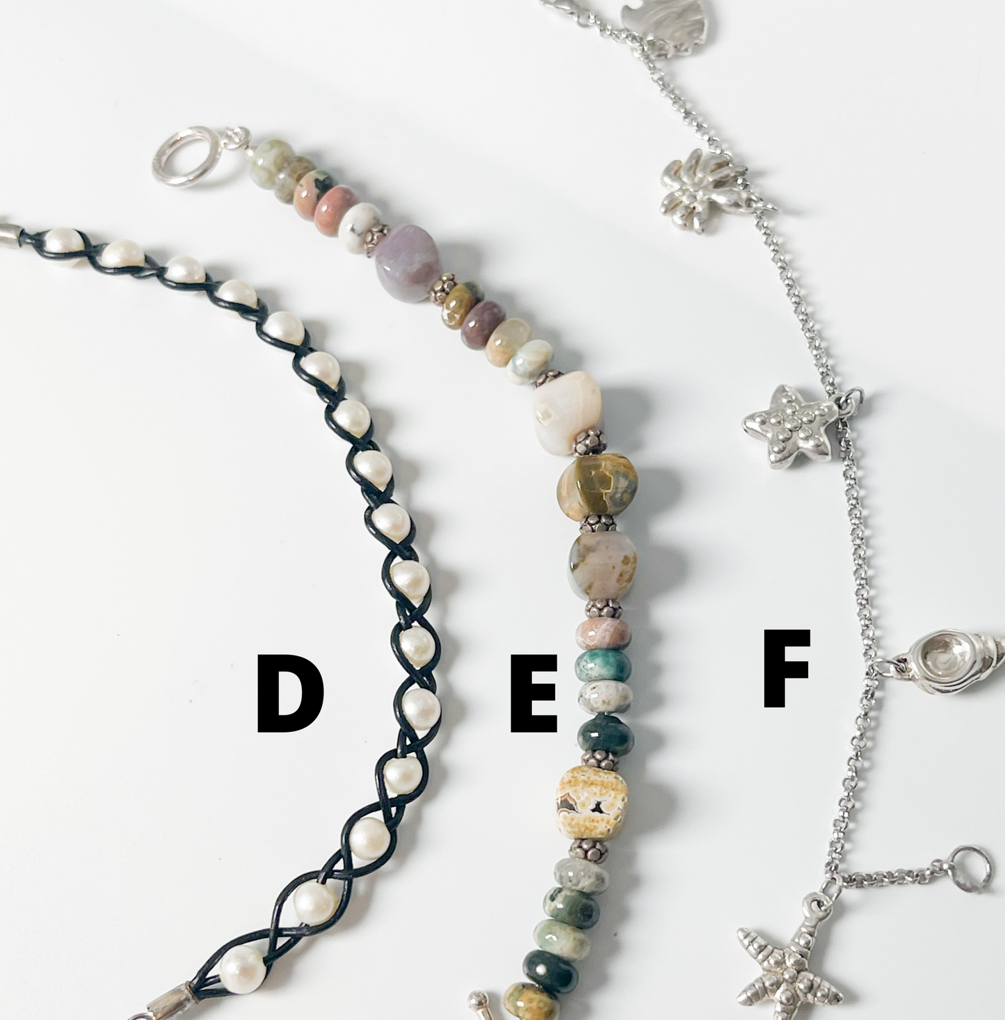Assorted Beautiful Bracelets-Solid Sterling Silver