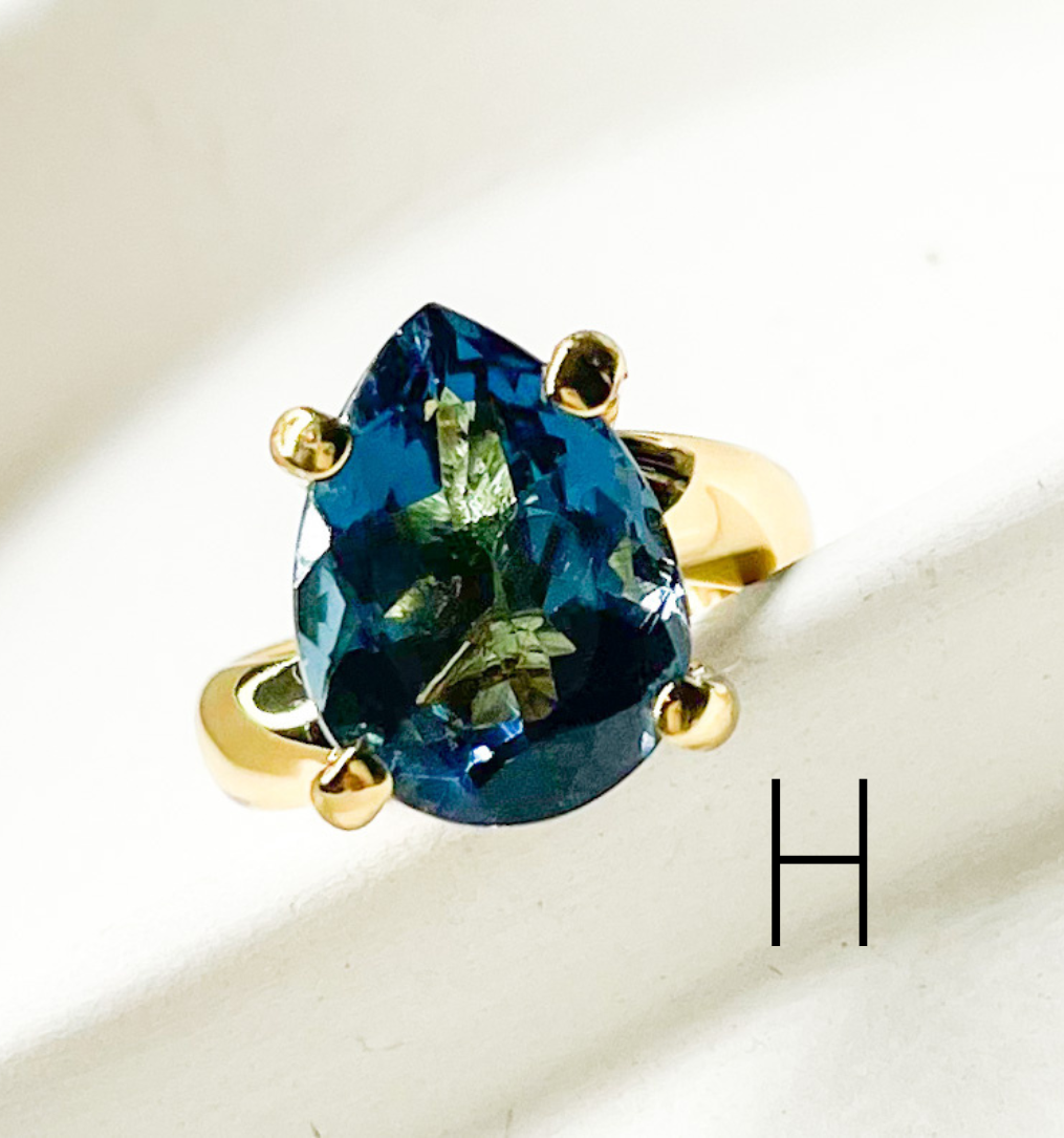 London Blue Topaz Adjustable-Alchemia