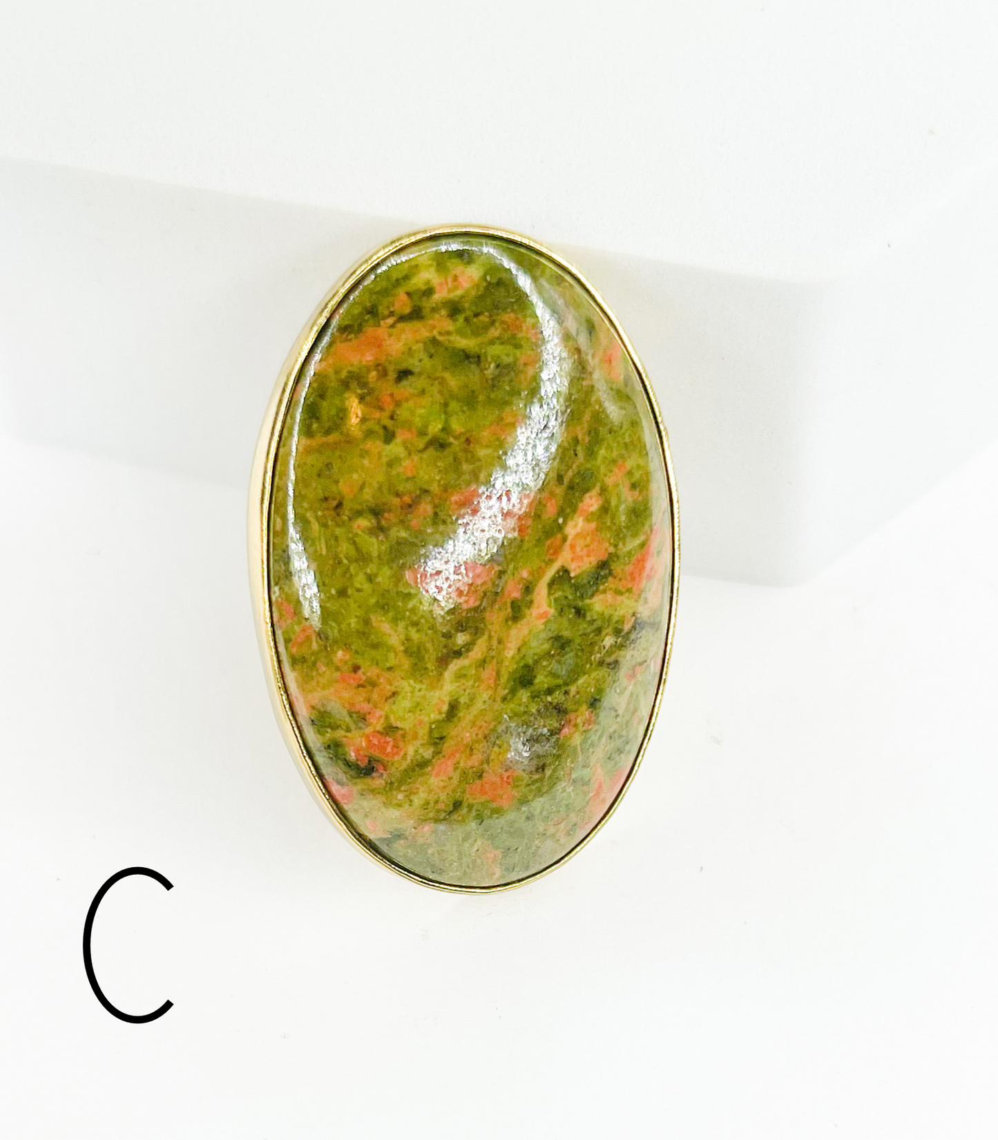 Large Stone Mix Faceted Ring-Alchemia