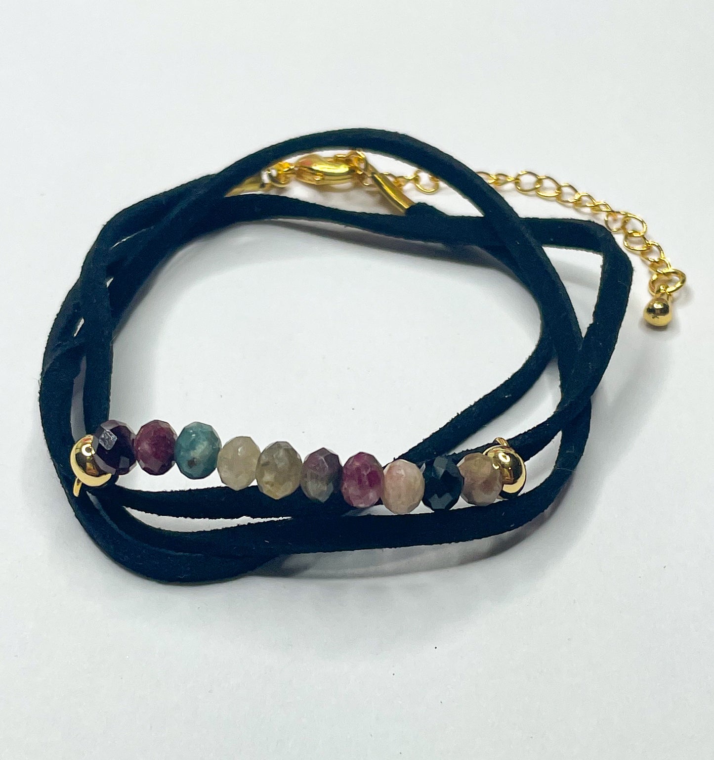 Tourmaline Leather Wrap - 101