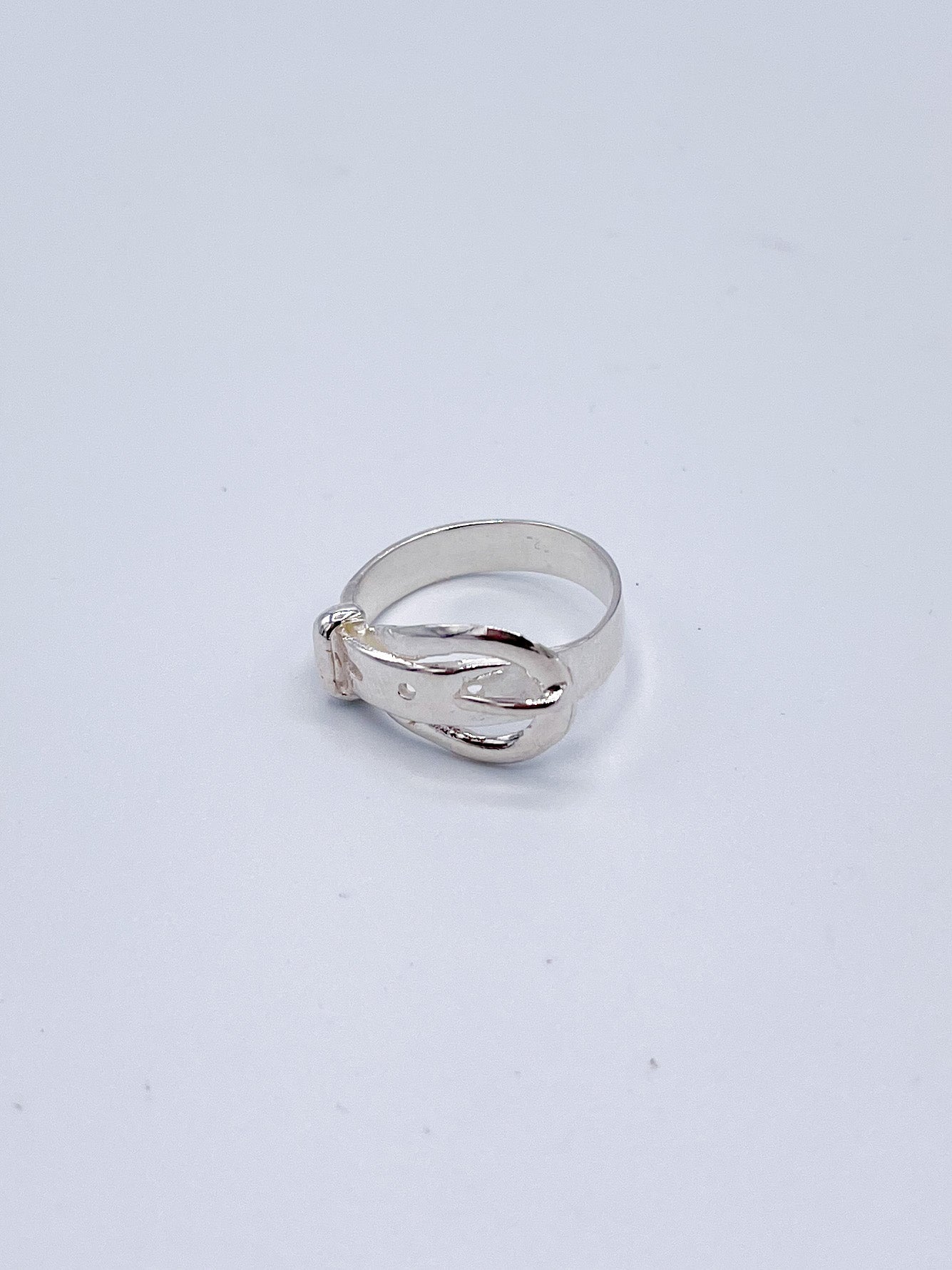 Belt Buckle Sized Ring- Solid Sterling Silver