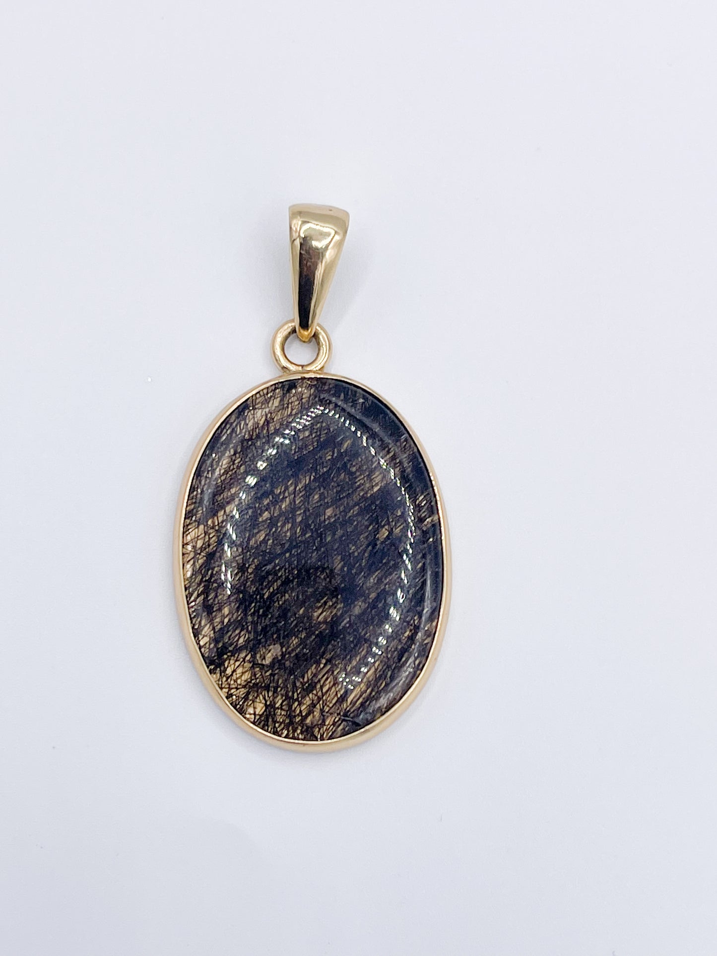 Tourmalated Quartz Pendant - Alchemia