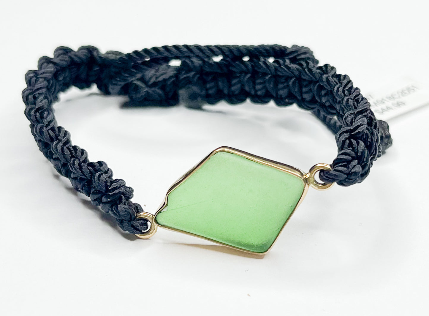 Sea Glass Meditation Bracelet-Alchemia