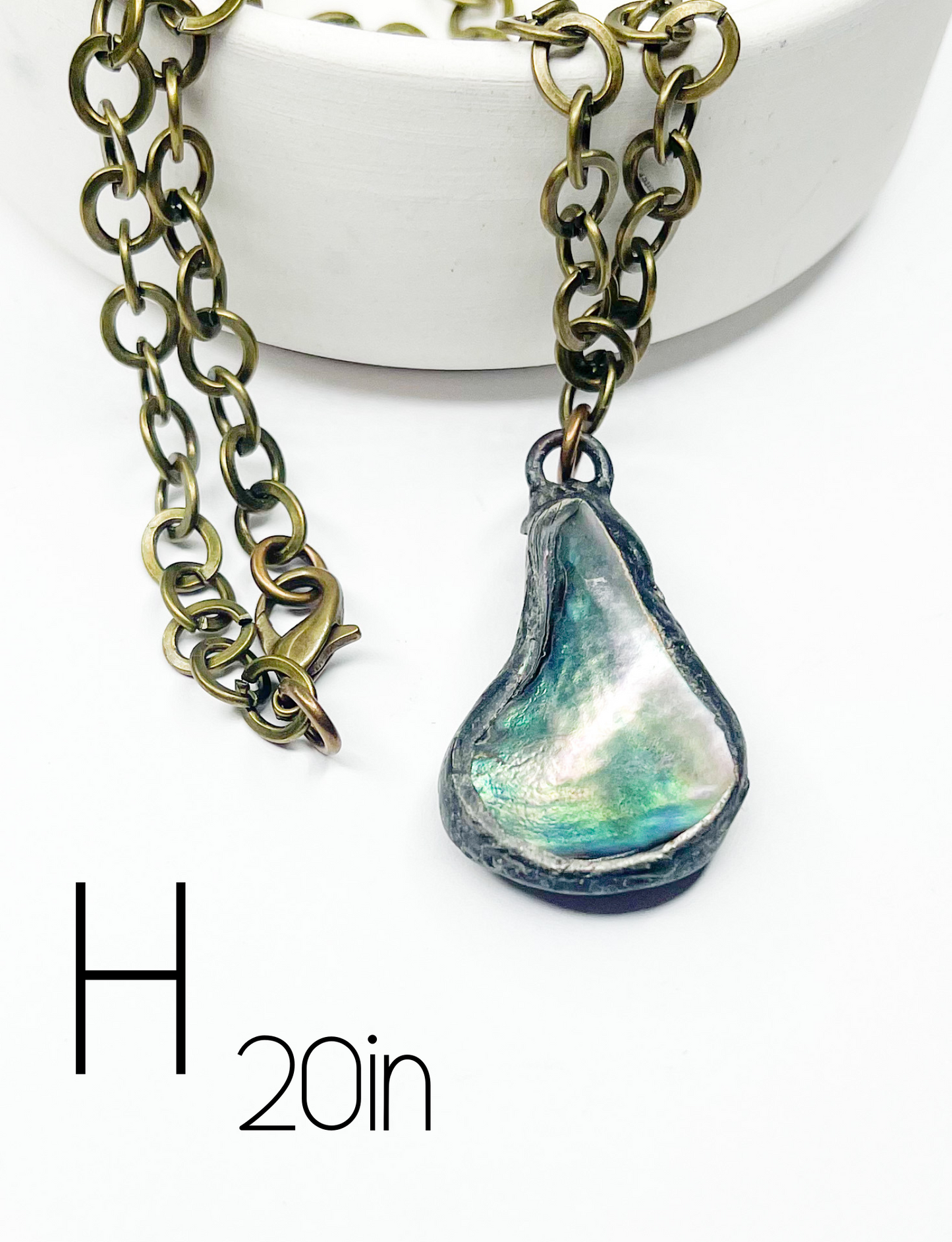 Stunning Round Of Grunge Necklace-Boho Grunge