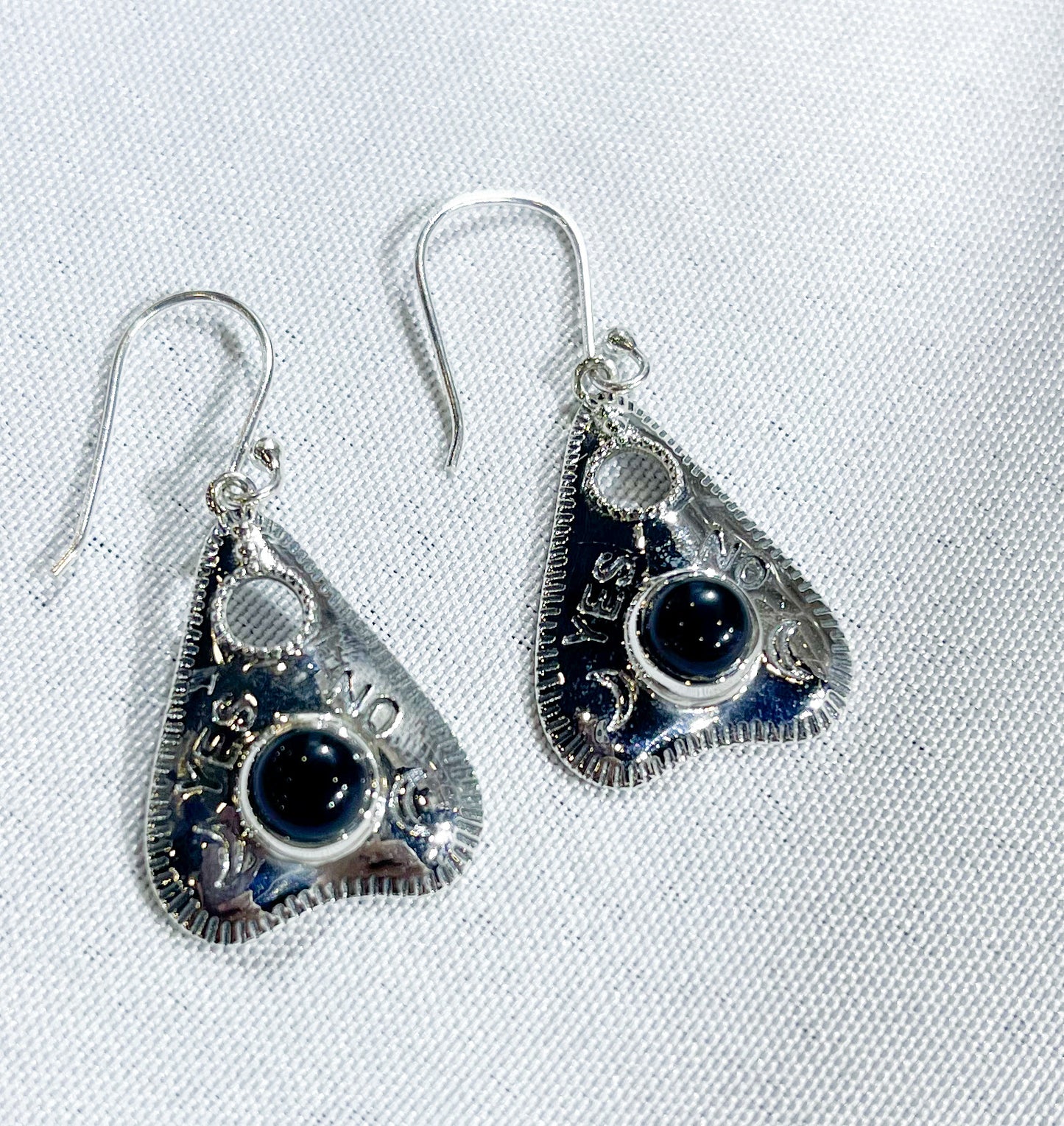Shugnite Ouija board dangles-Solid Sterling Silver