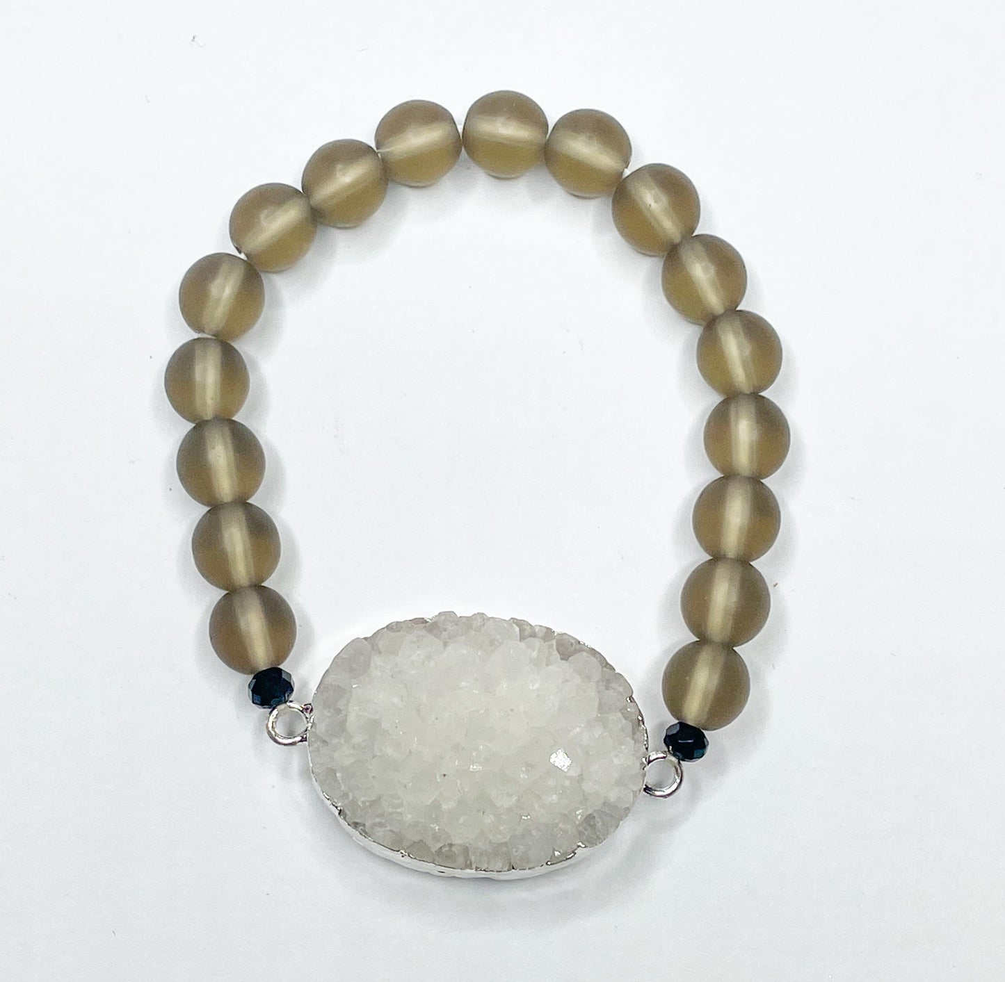 Black Optic Stretch Bracelet - 165