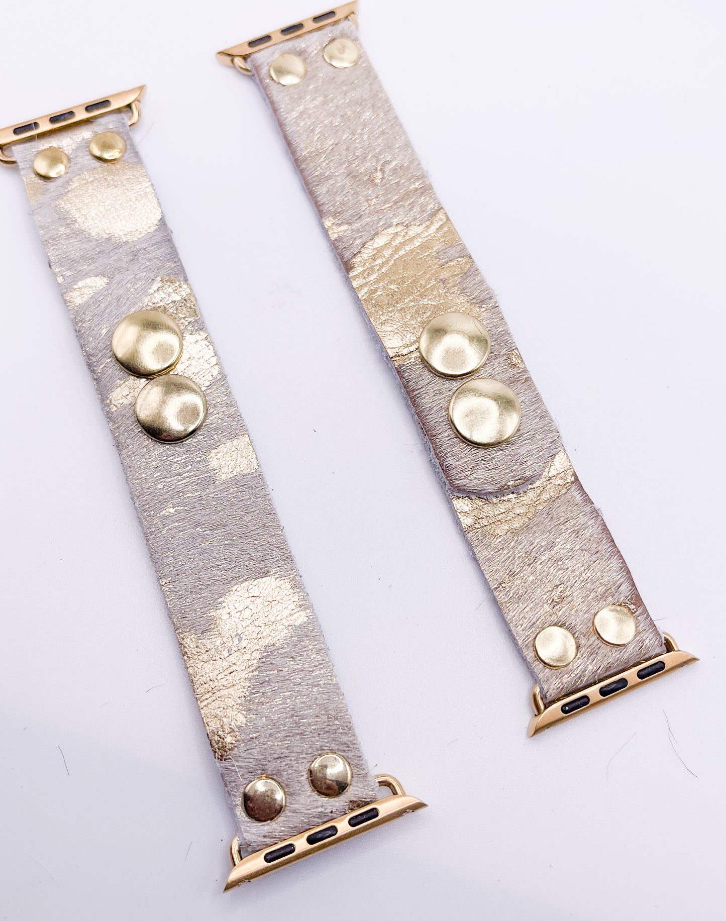 Glamorous Cow Leather Apple Watch Strap - Both Sides