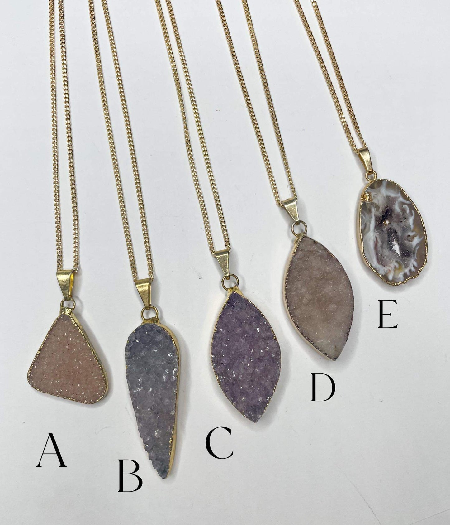 Assorted Natural Stone Necklace