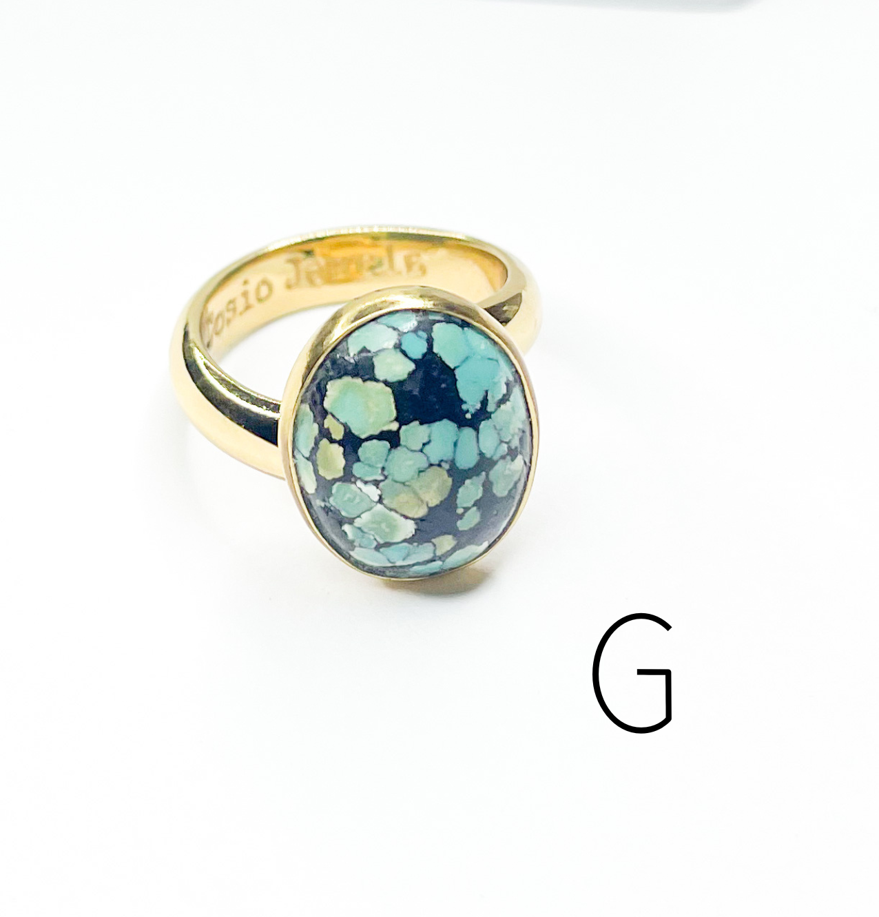 Mixed of Oval Natural Stones Faceted Ring-Alchemia