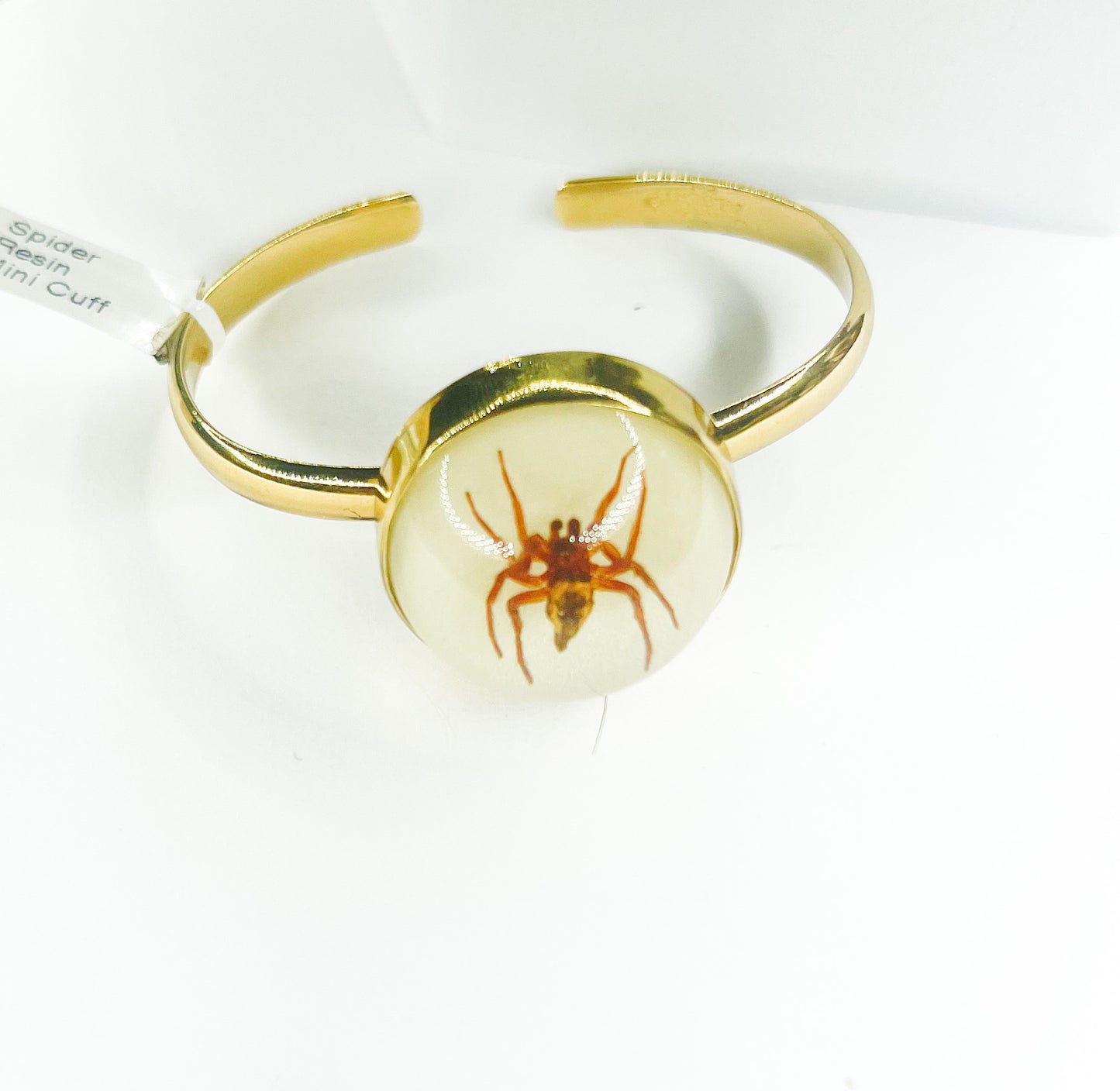 Glow in the Dark Baby Spider Mini Cuff - Alchemia