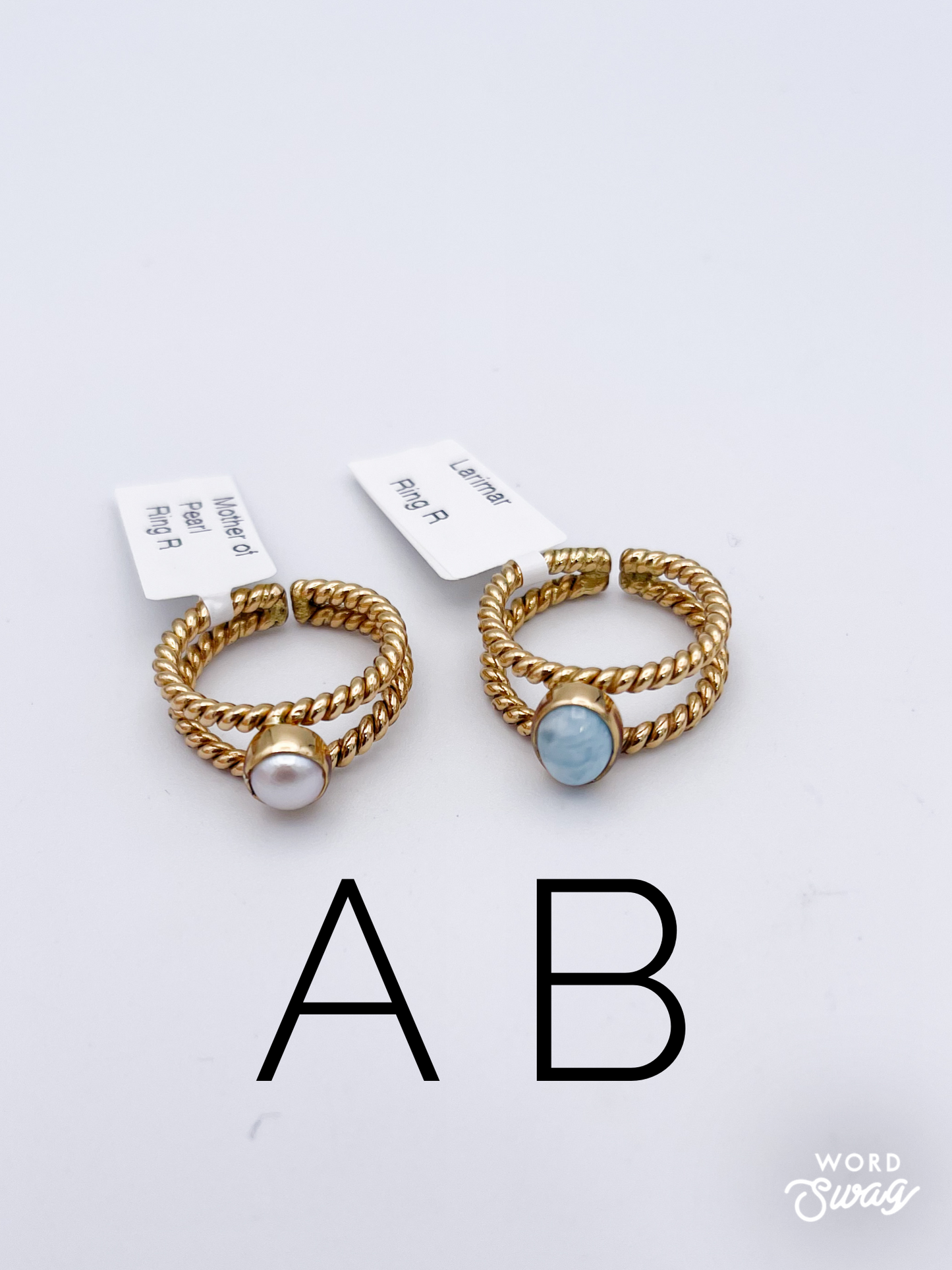 Double Bubble Band Rings-Alchemia
