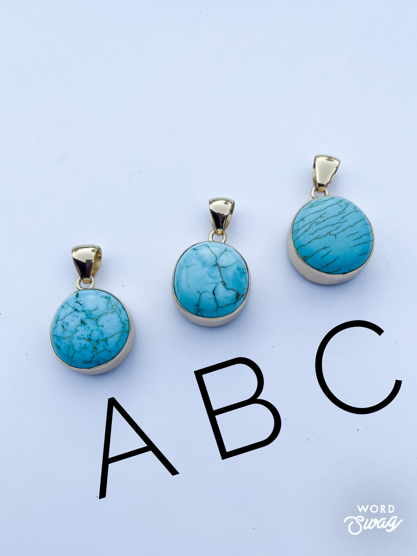 Howlite Polka Dot Pendant-Alchemia