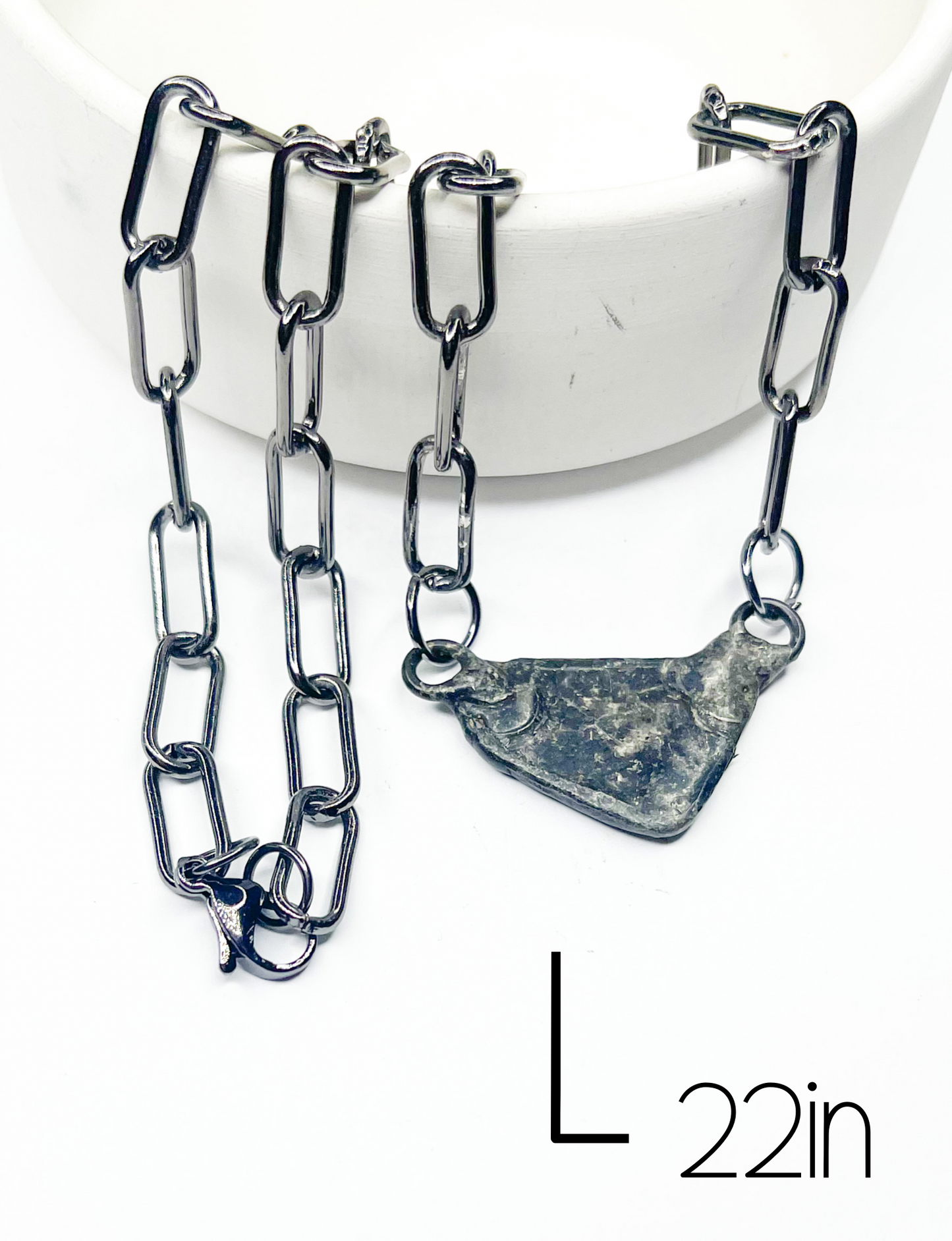 Stunning Round Of Grunge Necklace-Boho Grunge