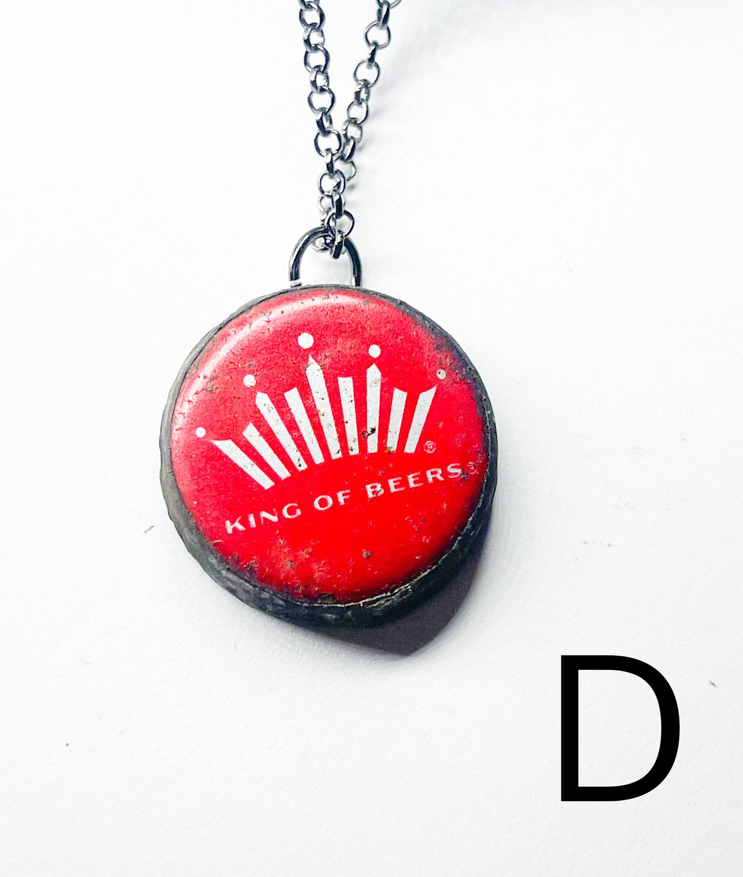 Bottle Cap Grunge Pendants-Grunge