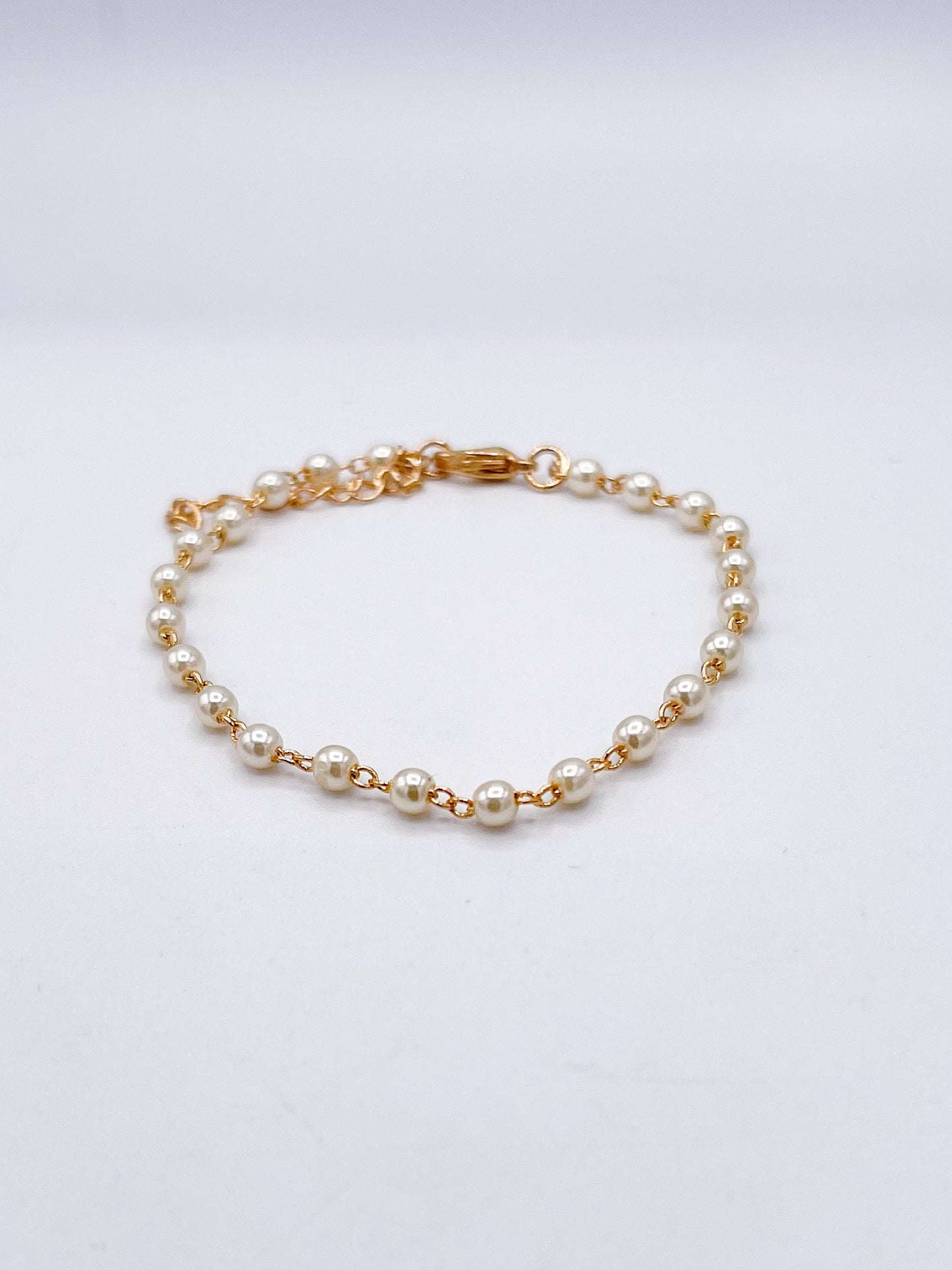 Pearl Bracelet-18k Gold filled