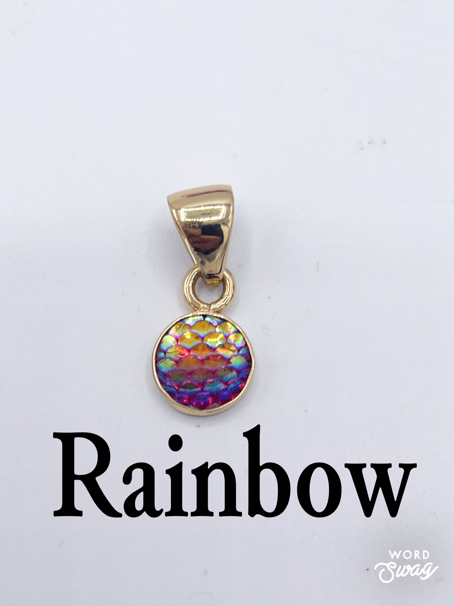 Mermaid Scale Pendants-Alchemia