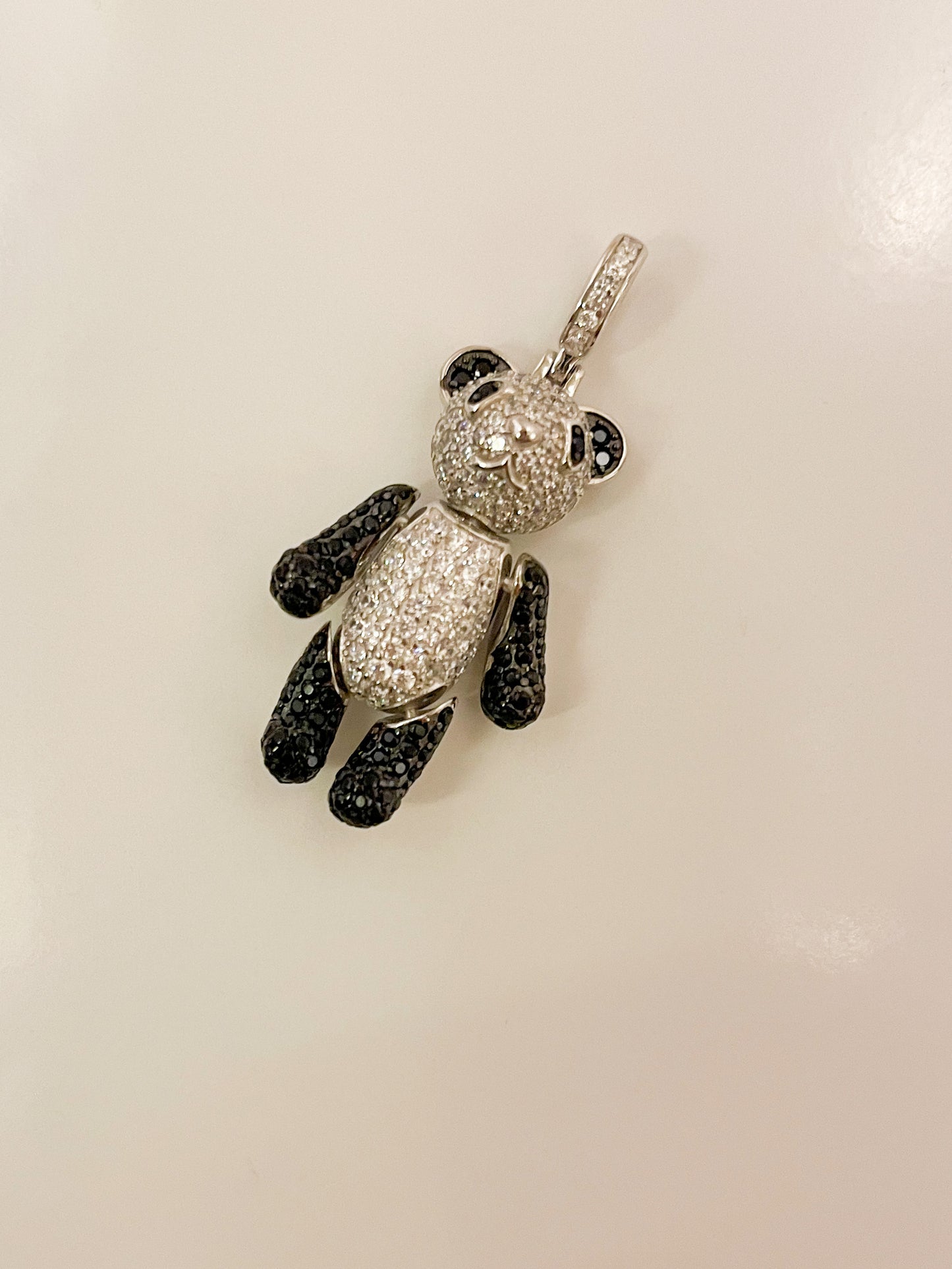 Teddy Bear Pendant-Solid Sterling Silver