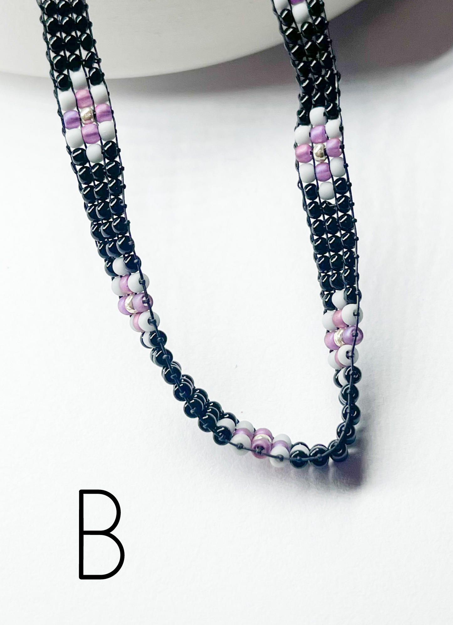 Choker Glass Bead Necklace