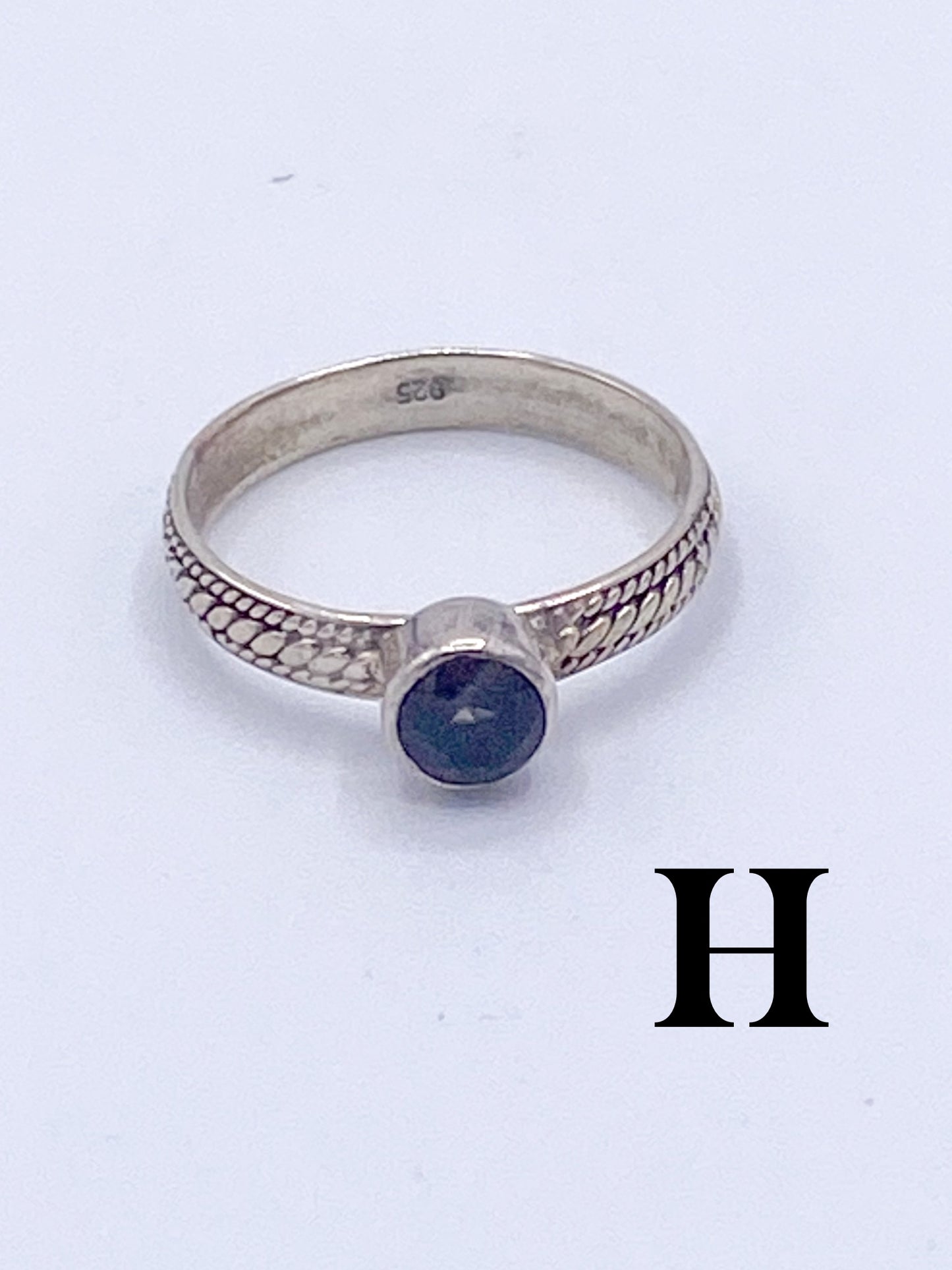 Dainty Sized 8 Rings-Solid Sterling Silver
