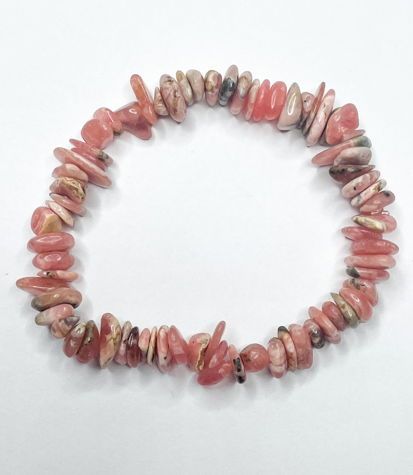 Rhodonite - Chip Bracelet 102