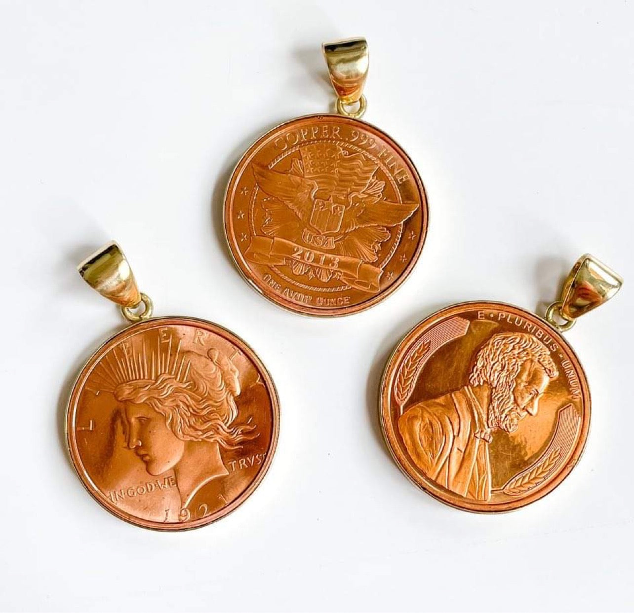 Lincoln Penny Pendnant-Alchemia