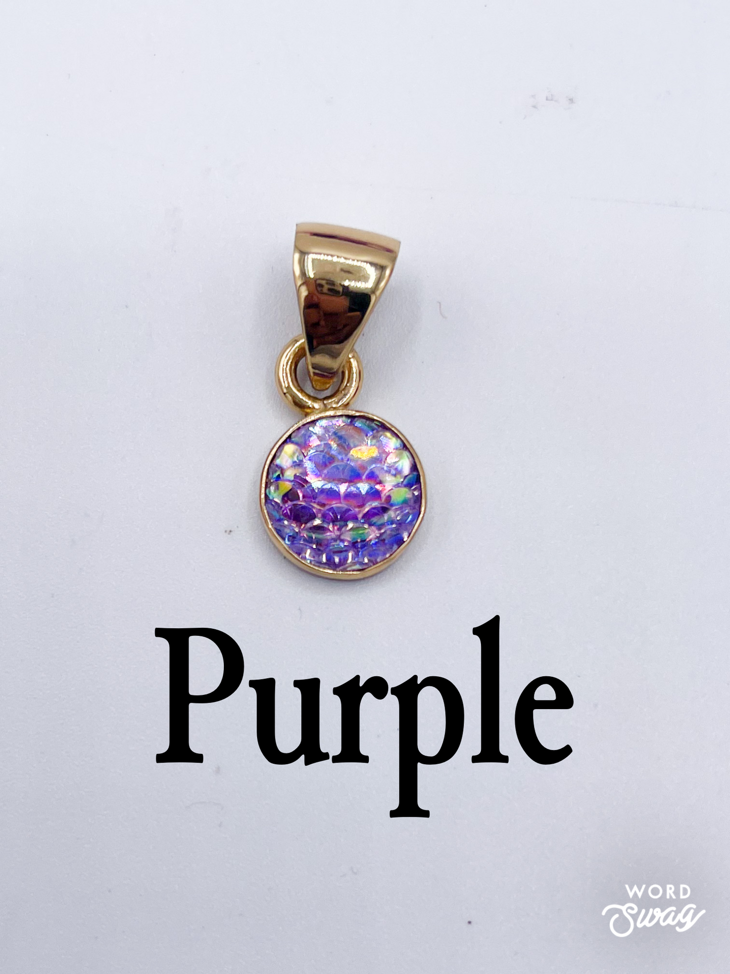 Mermaid Scale Pendants-Alchemia