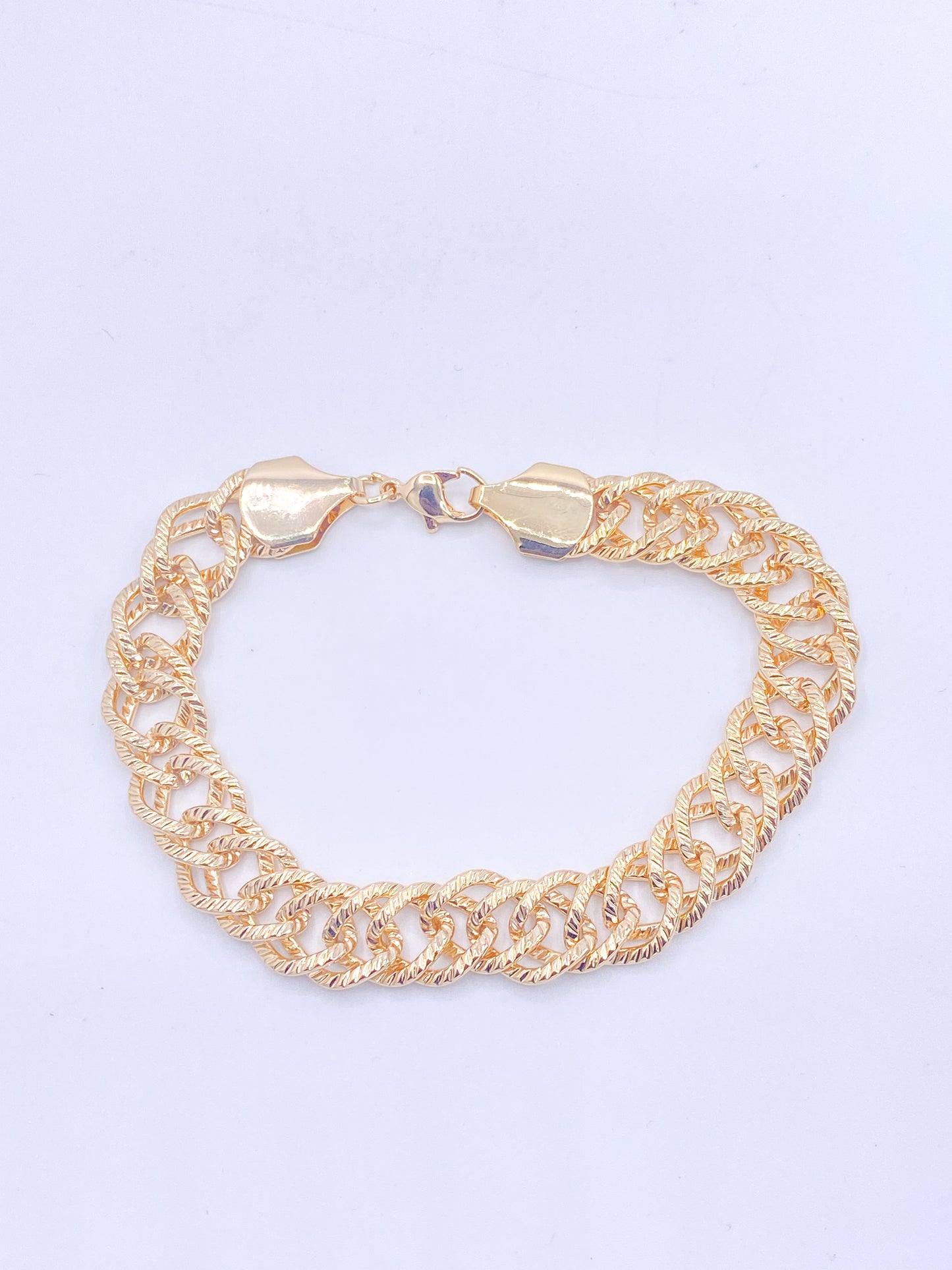 Gold Filled Layered Diamond Bracelet