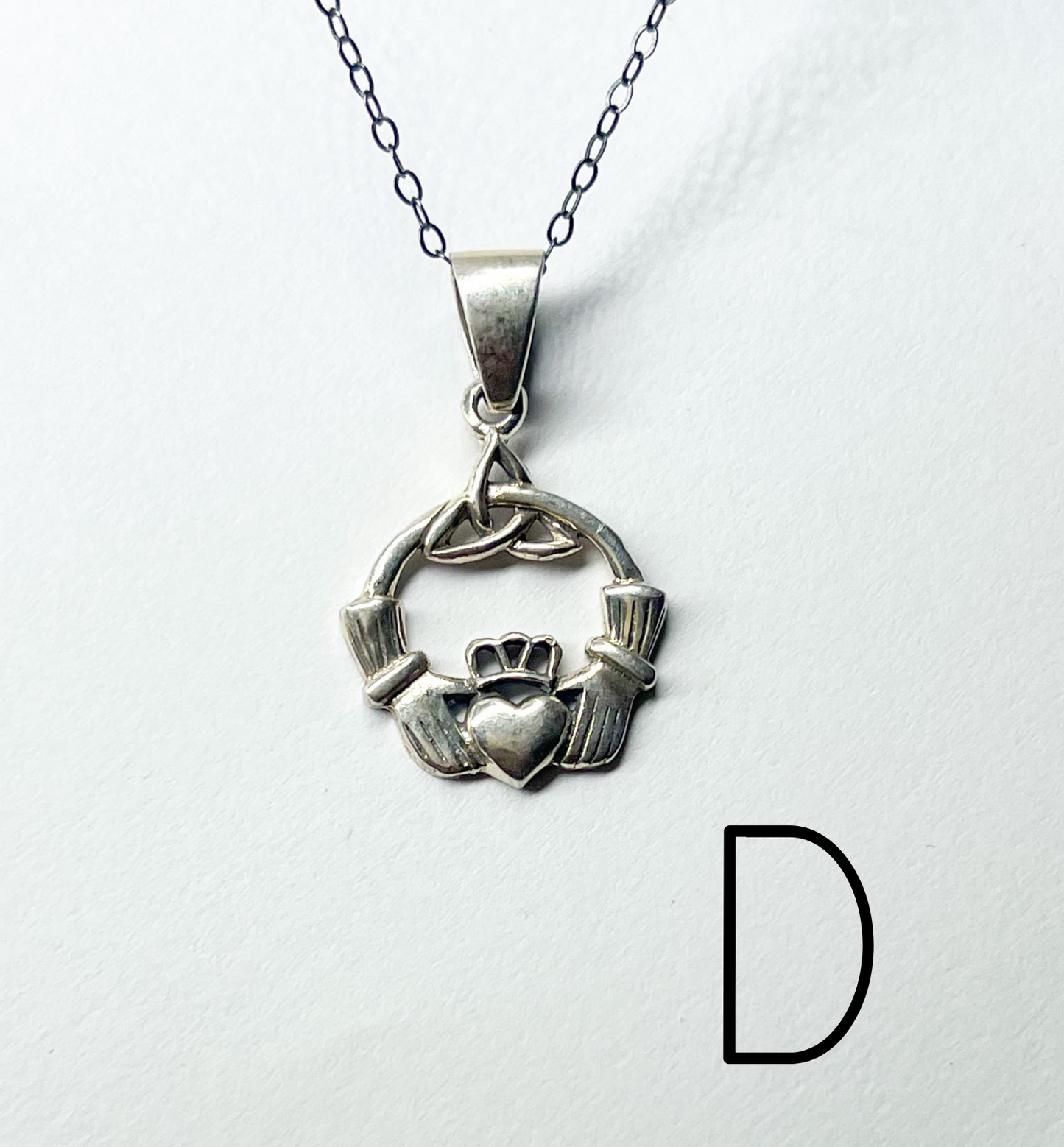 Dainty Silver Pendant Mix-Solid Sterling Silver
