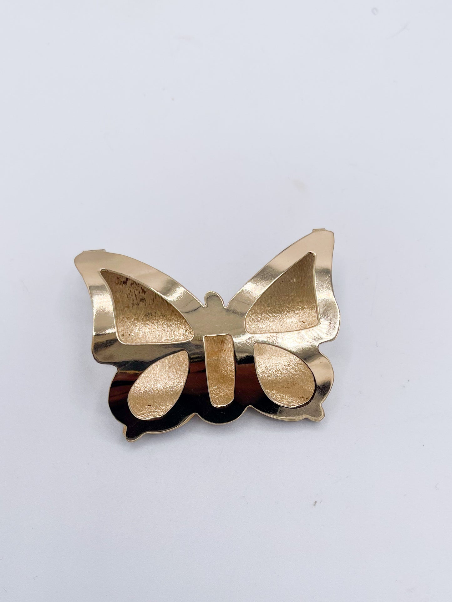 Large Butterfly Cut Out Hidden Bale Pendant-Alchemia