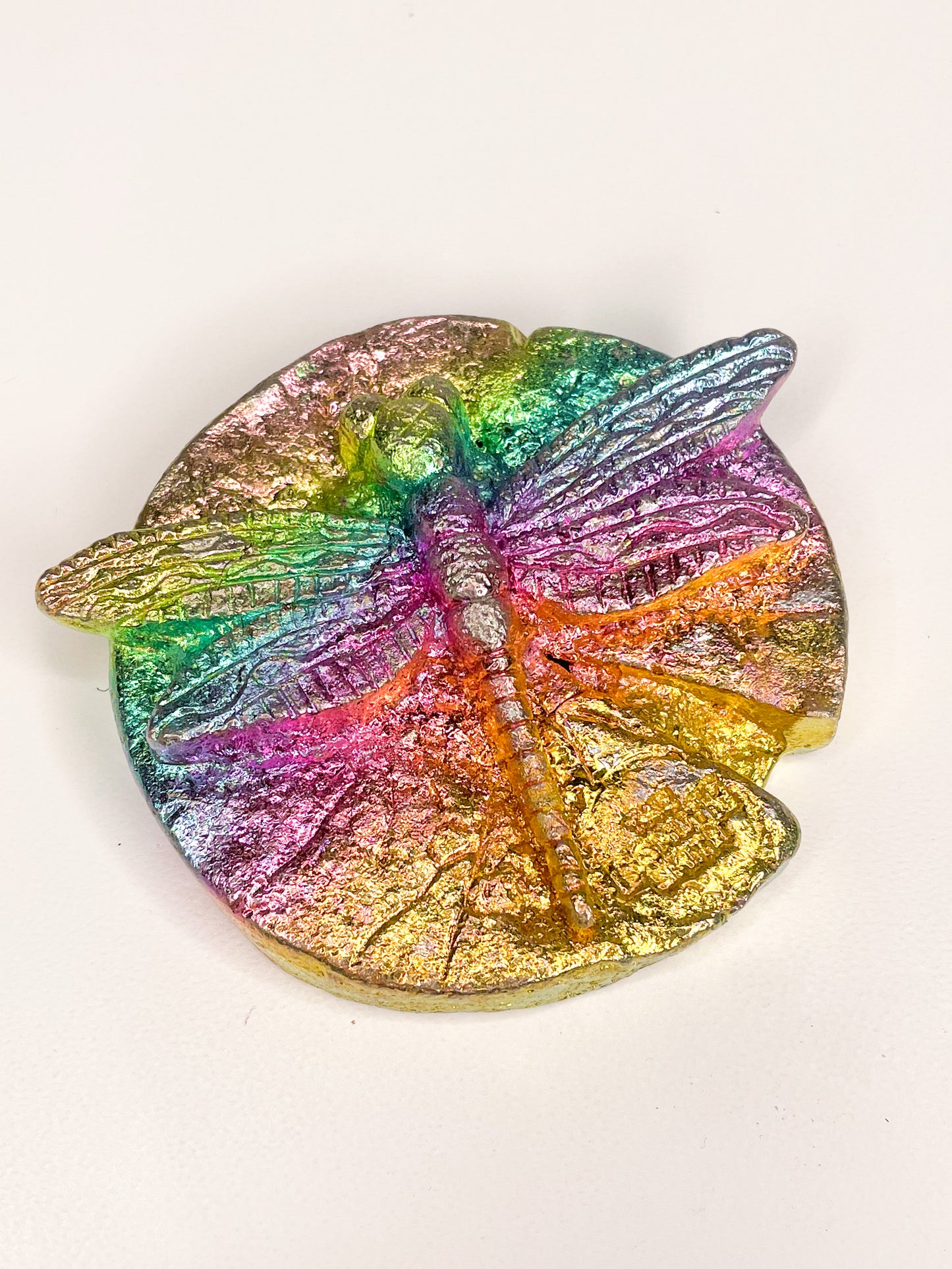 Bismuth Dragon Fly - Natural Stone