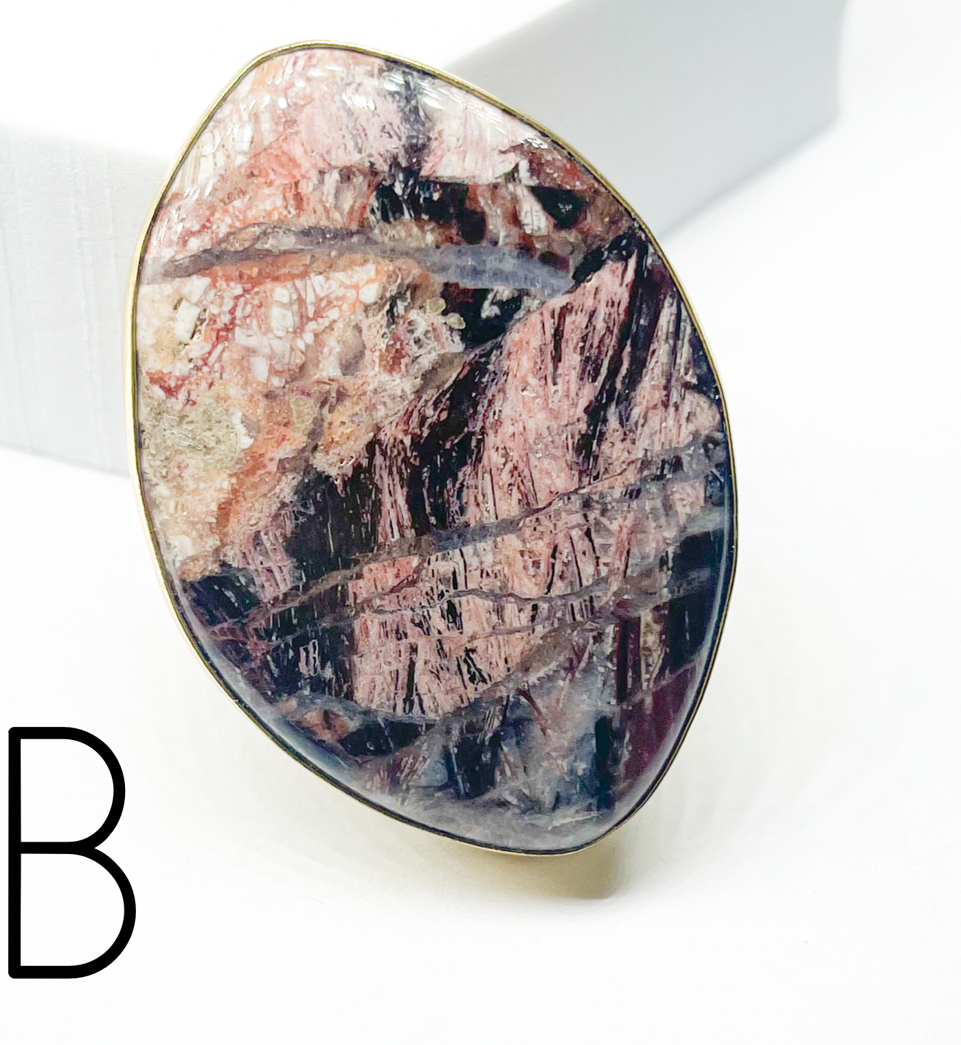 Large Jasper Ring- Alchemia